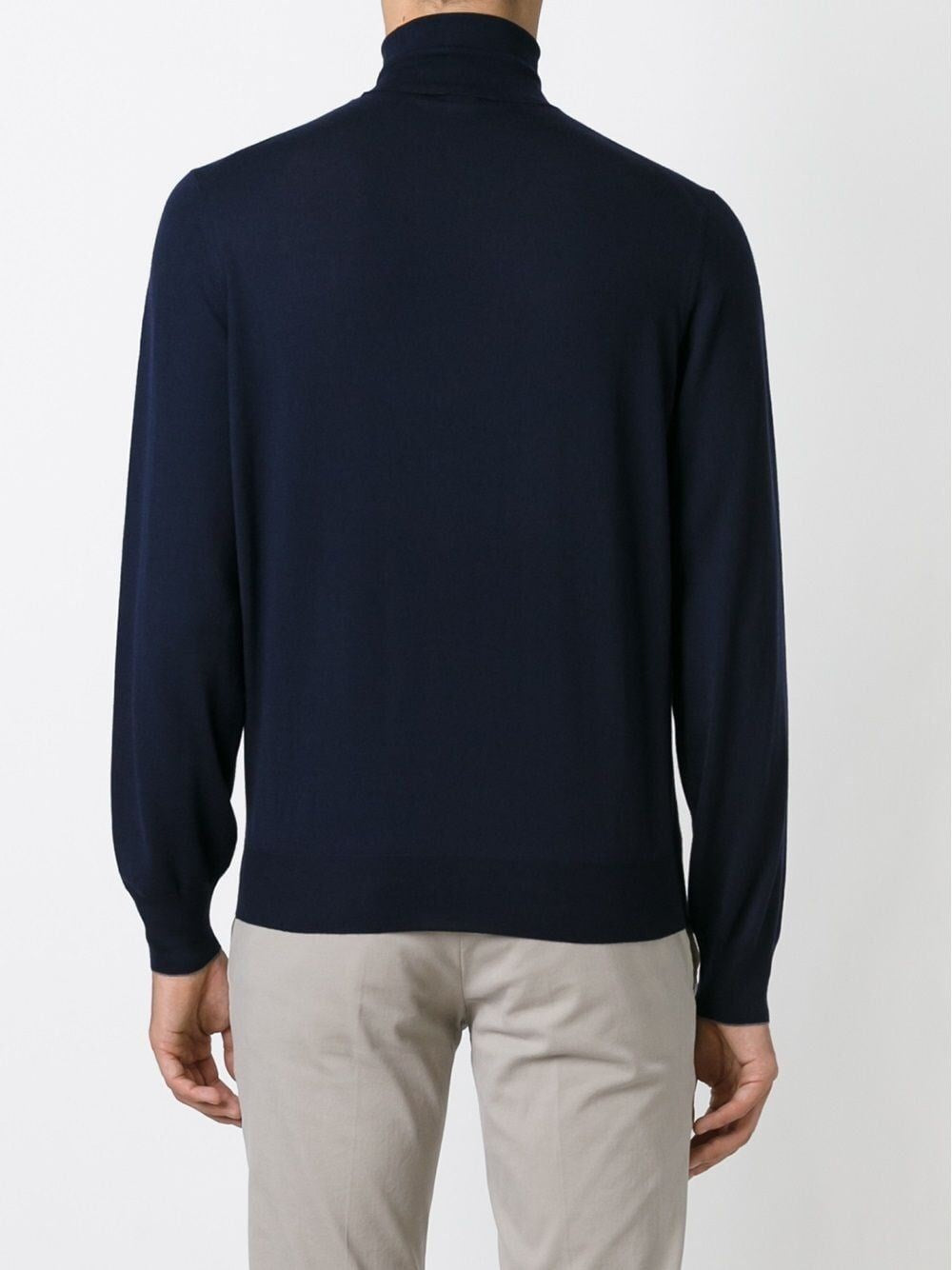 Brunello Cucinelli Men Turtle-Neck Fine Gauge Sweater