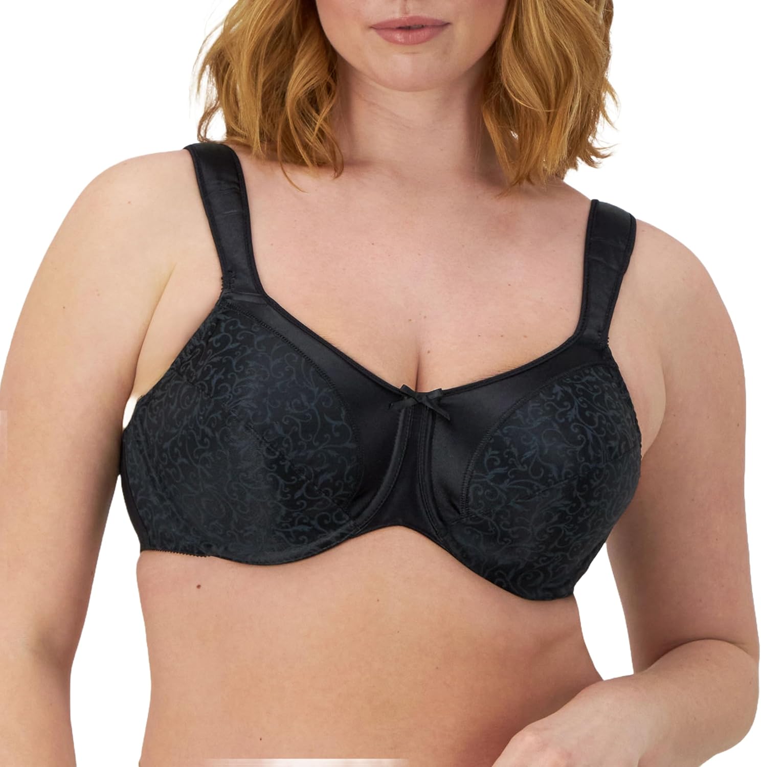Bali Women's Satin Tracings Minimizer Underwire Bra