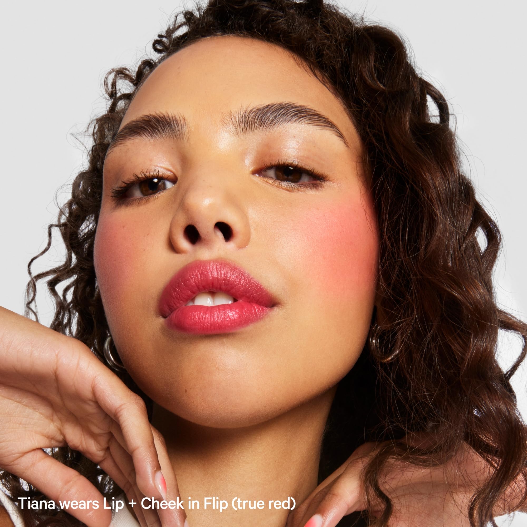 Milk Makeup Lip + Cheek Stick – Multi-Use Cream Blush + Lip Color with Mango Butter, Avocado Oil + Apricot Oil – Hydrating, Buildable, Long-Lasting, Vegan Formula – Smirk, 0.21 oz