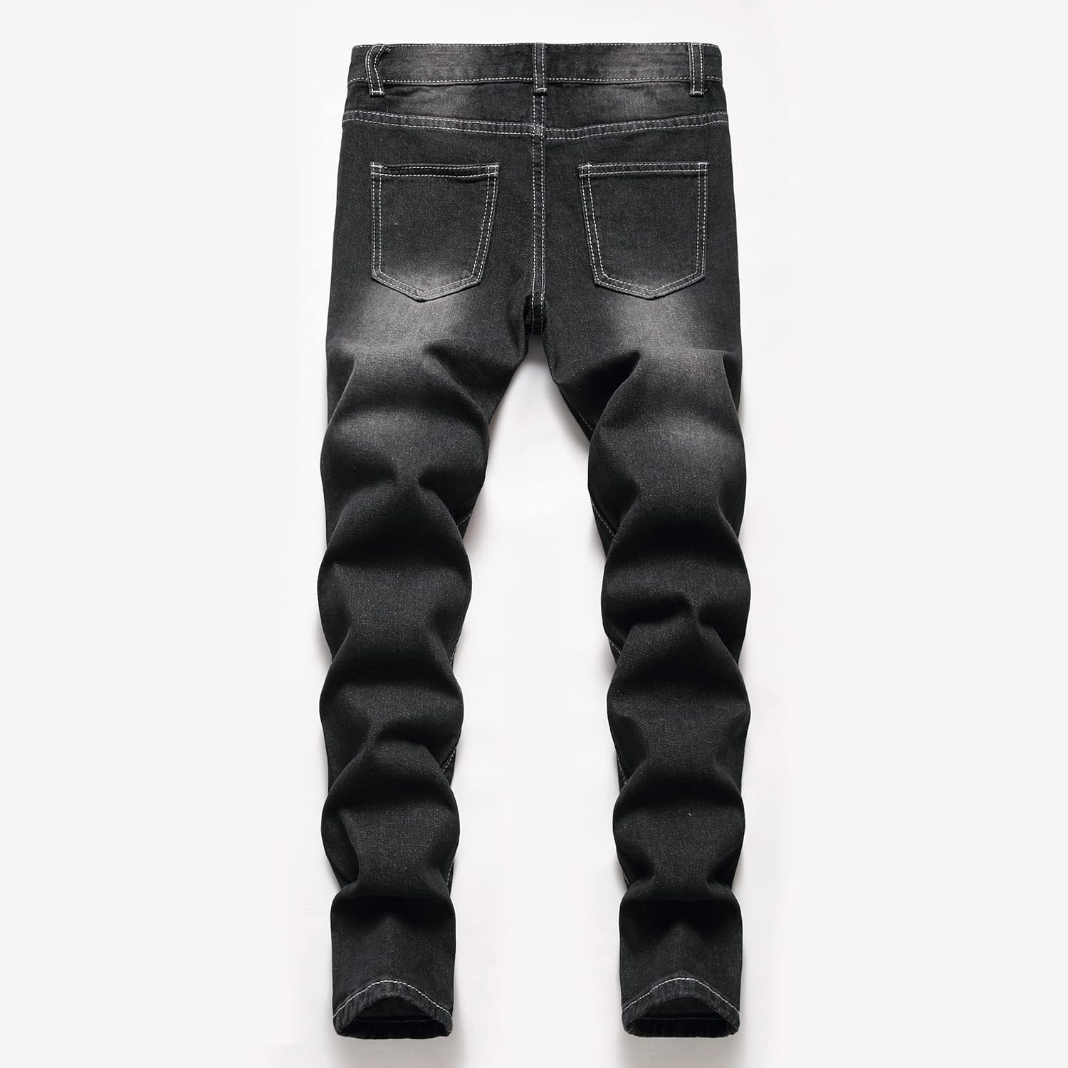 FREDD MARSHALL Boy's Skinny Fit Ripped Destroyed Distressed Fashion Kids Denim Jeans Pants