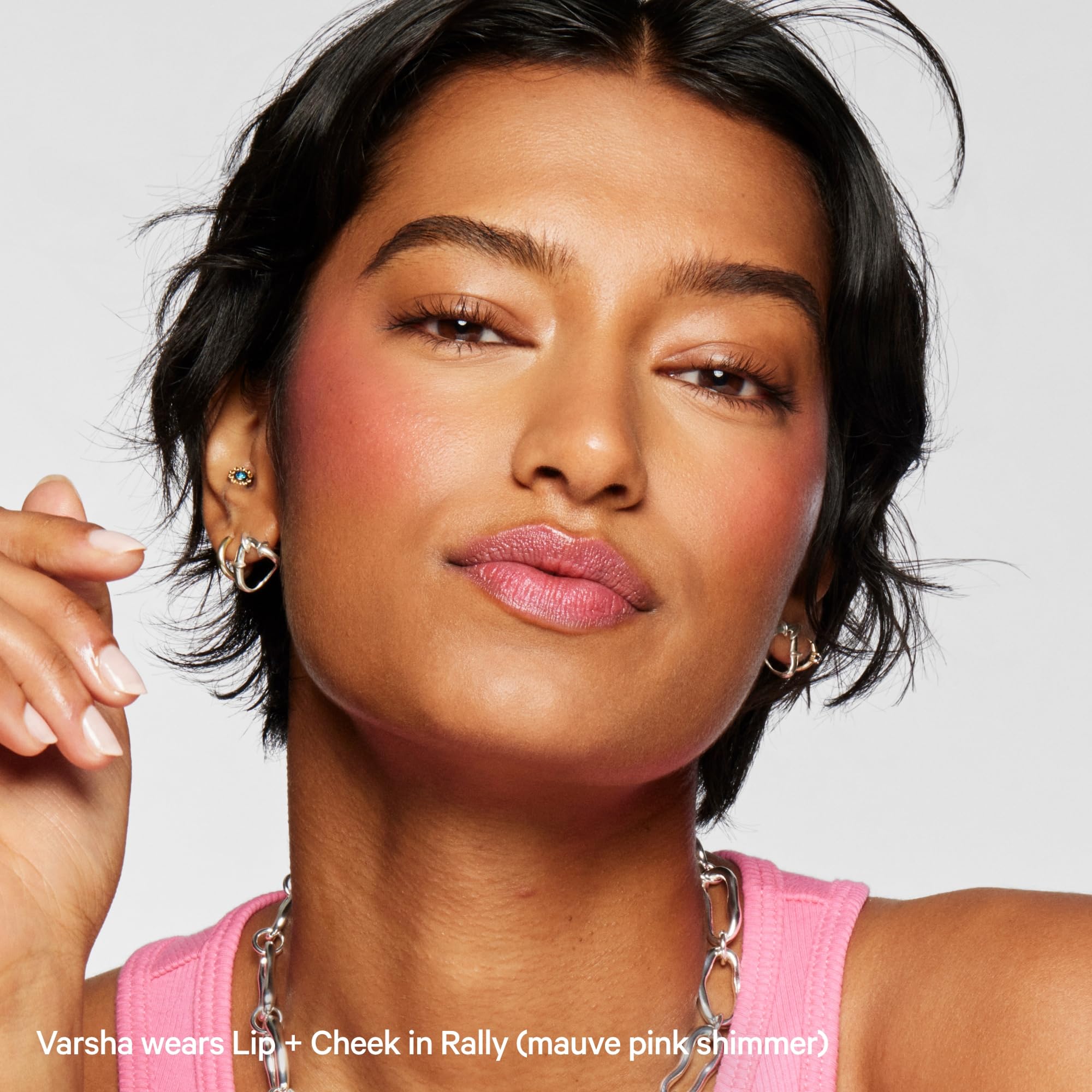 Milk Makeup Lip + Cheek Stick – Multi-Use Cream Blush + Lip Color with Mango Butter, Avocado Oil + Apricot Oil – Hydrating, Buildable, Long-Lasting, Vegan Formula – Werk, 0.21 oz