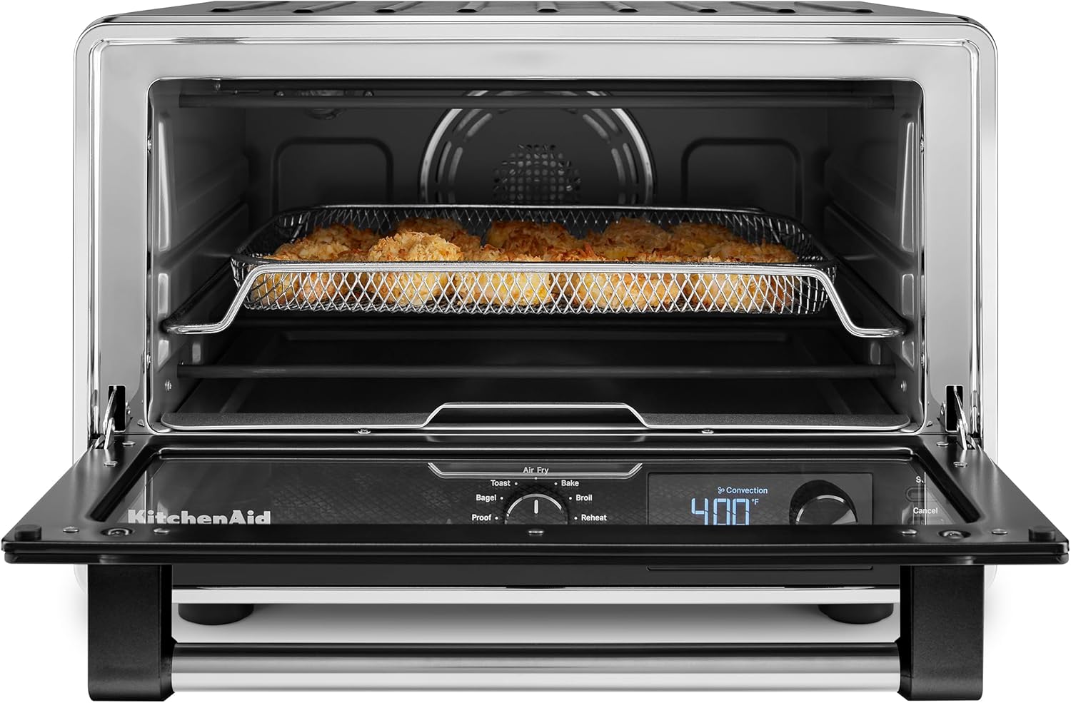 KitchenAid Digital Air Fry Countertop Oven, KCO124BM, Black Matte