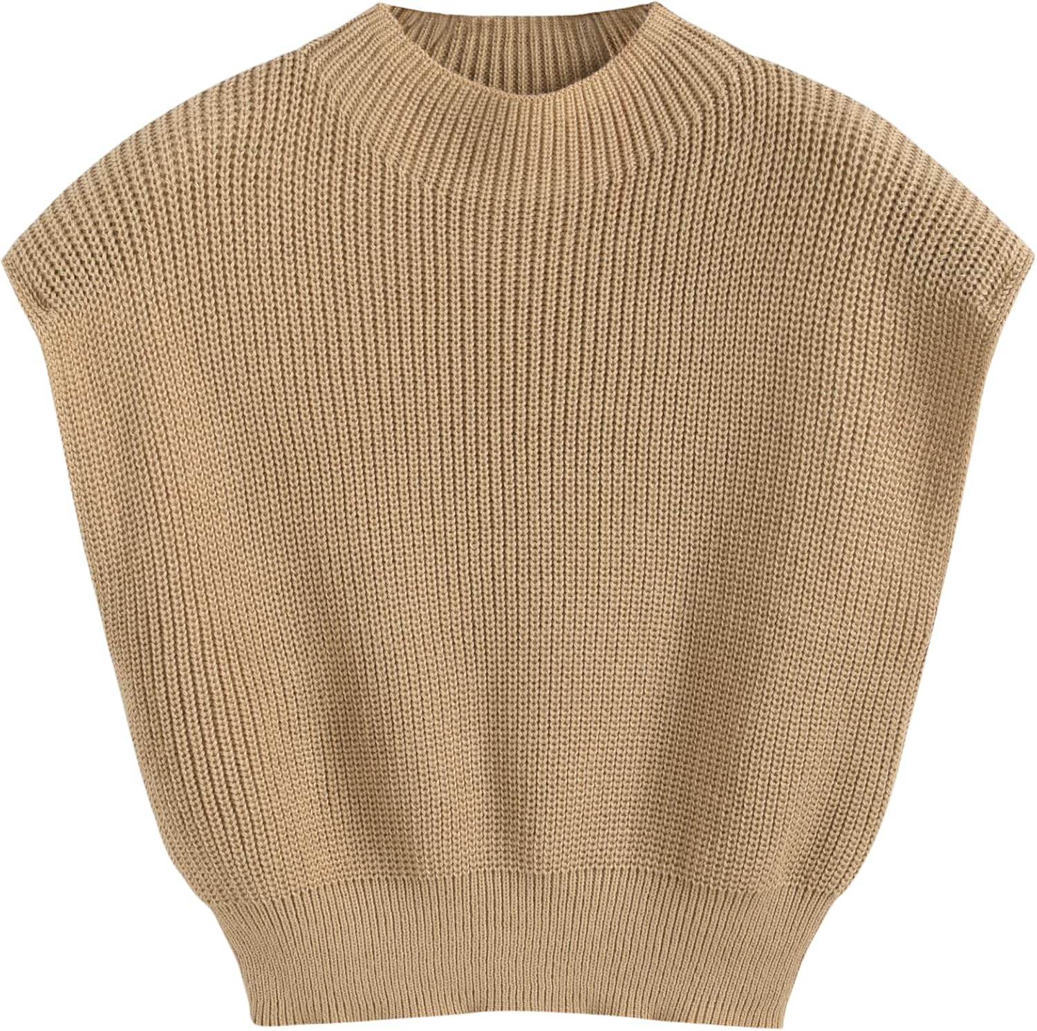 CIDER Women's Casual Sleeveless Knit Vest Sweater Pullover Stylish and Comfortable Plus Size