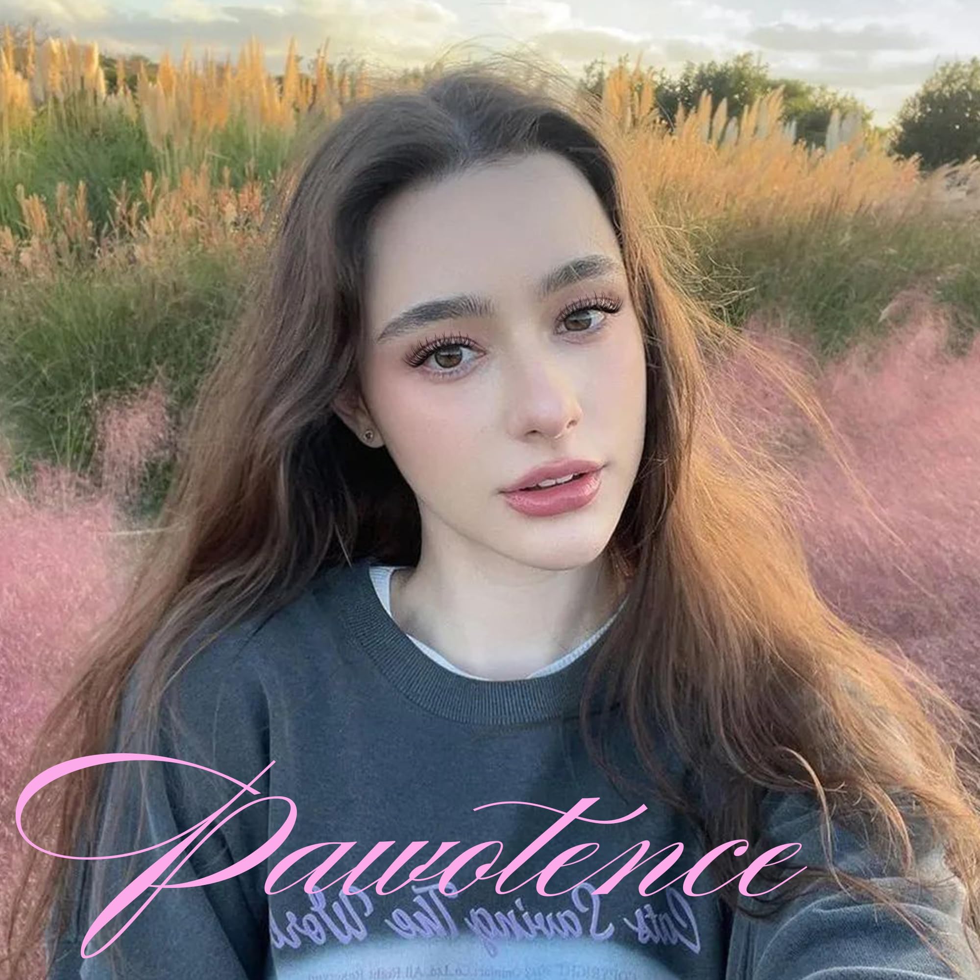 Pawotence Lash Extension Kit DIY 280pcs Lash Clusters Eyelash Extension Kit, 9-16mm 30D 40D Individual Lashes Kit with Lash Bond and Seal, Lash Tweezers for Self Use (30D&40D, 0.07D, 9-16mm, Kit)