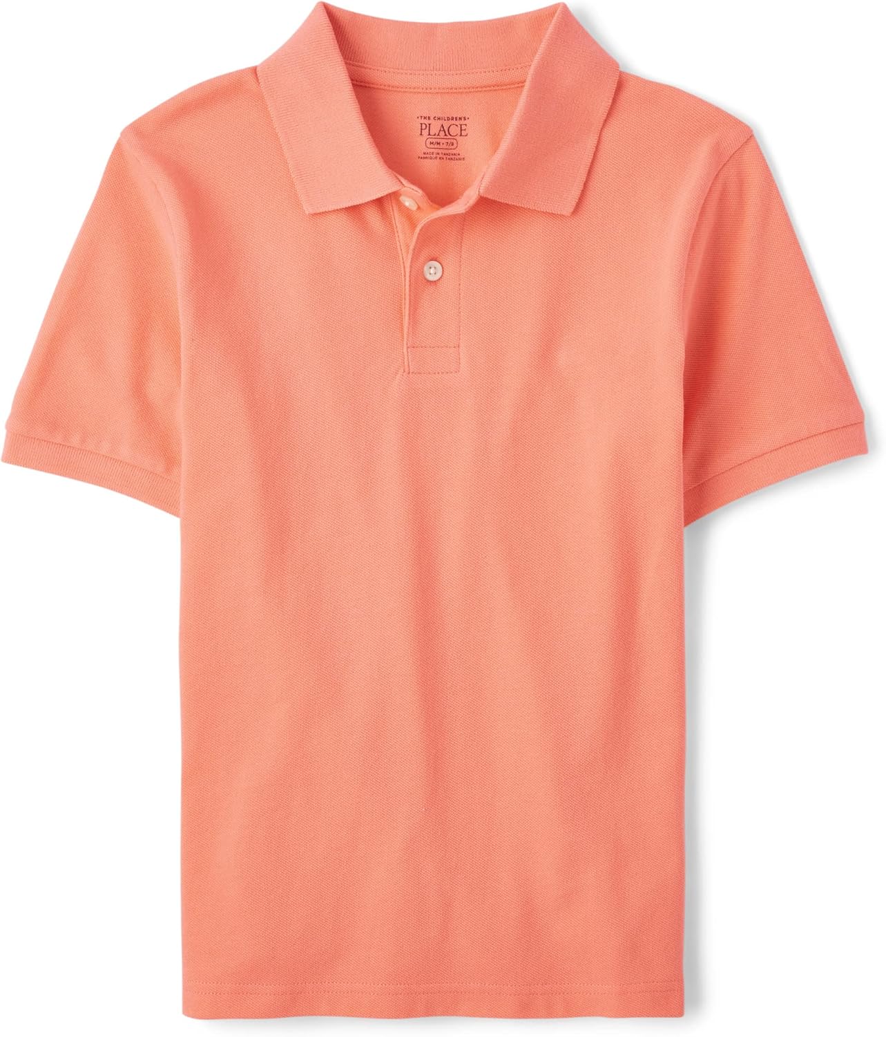 The Children's Place Boys' Uniform Short Sleeve Pique Polo