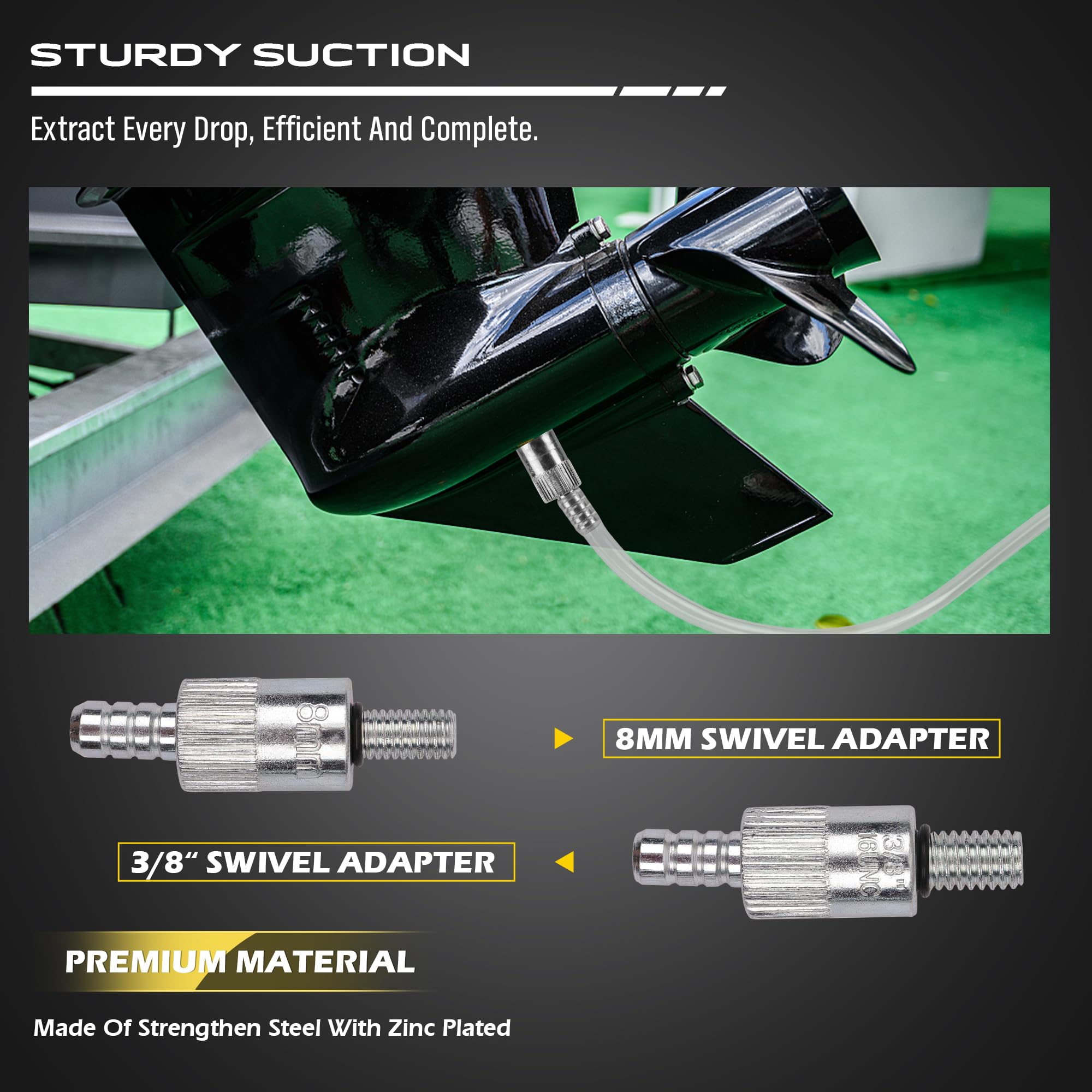 SEDY Lubricant Fluid Transfer Pump,Transmission Fluid Pump,Gear Oil Pump for Gallon Bottles & Wide Mouth Quart Bottles,Differential Fluid Pump,Hand Transfer Gear Oil,Transmission & Differential Fluid
