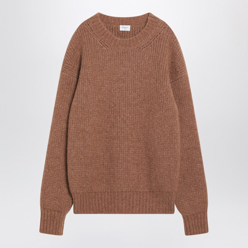 Saint Laurent Camel Beige Sweater Women
