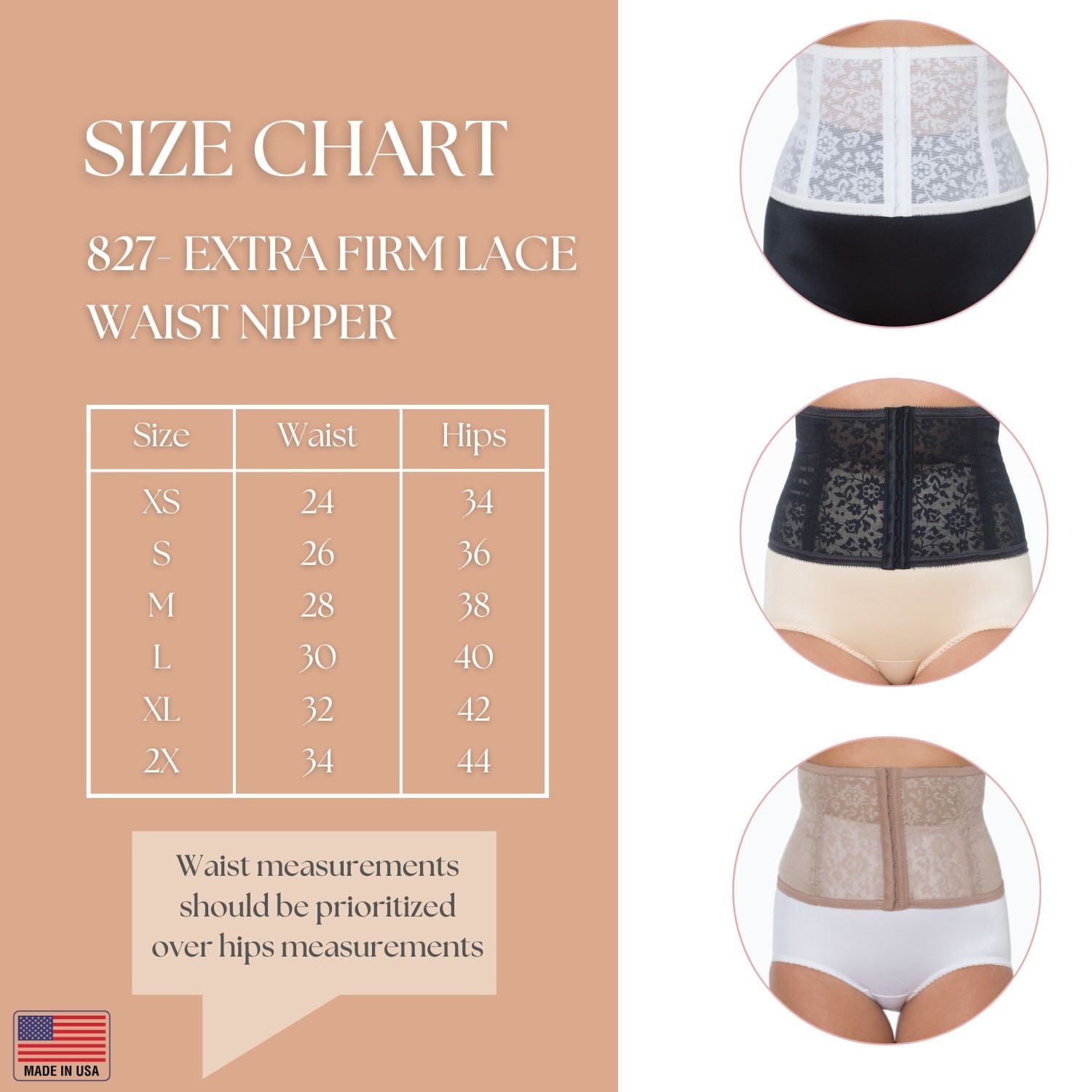 Style 827 | Waist Nipper