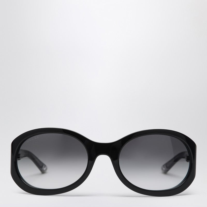 Gucci Black Round Sunglasses Women