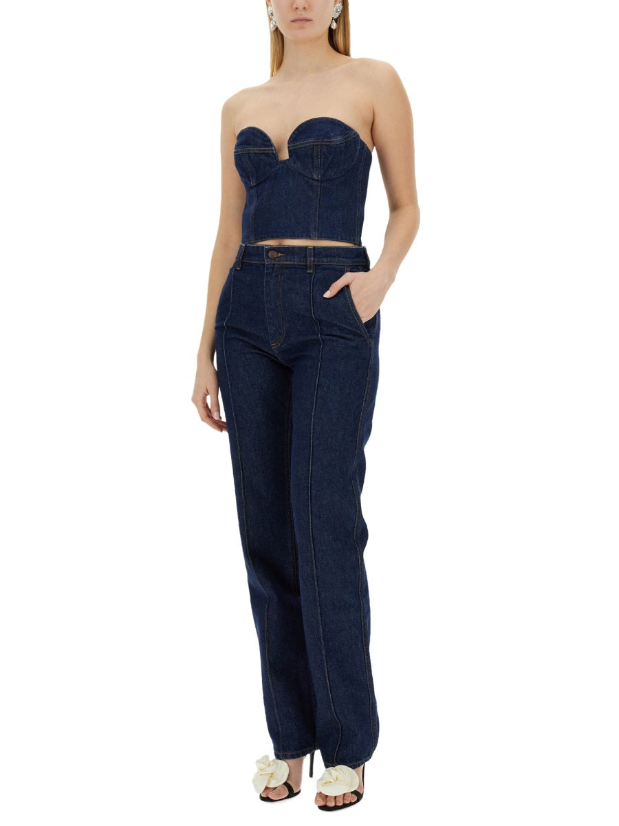 Magda Butrym Women Top A Corsetto