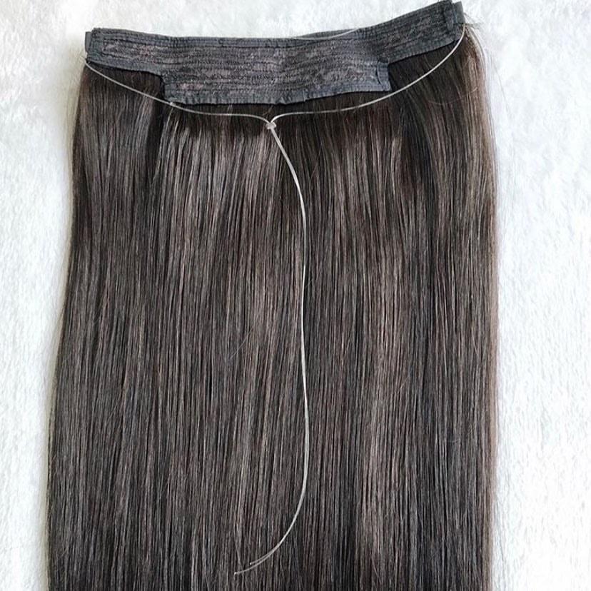 Professional Halo Hair Extensions For Effortless Length And Volume
