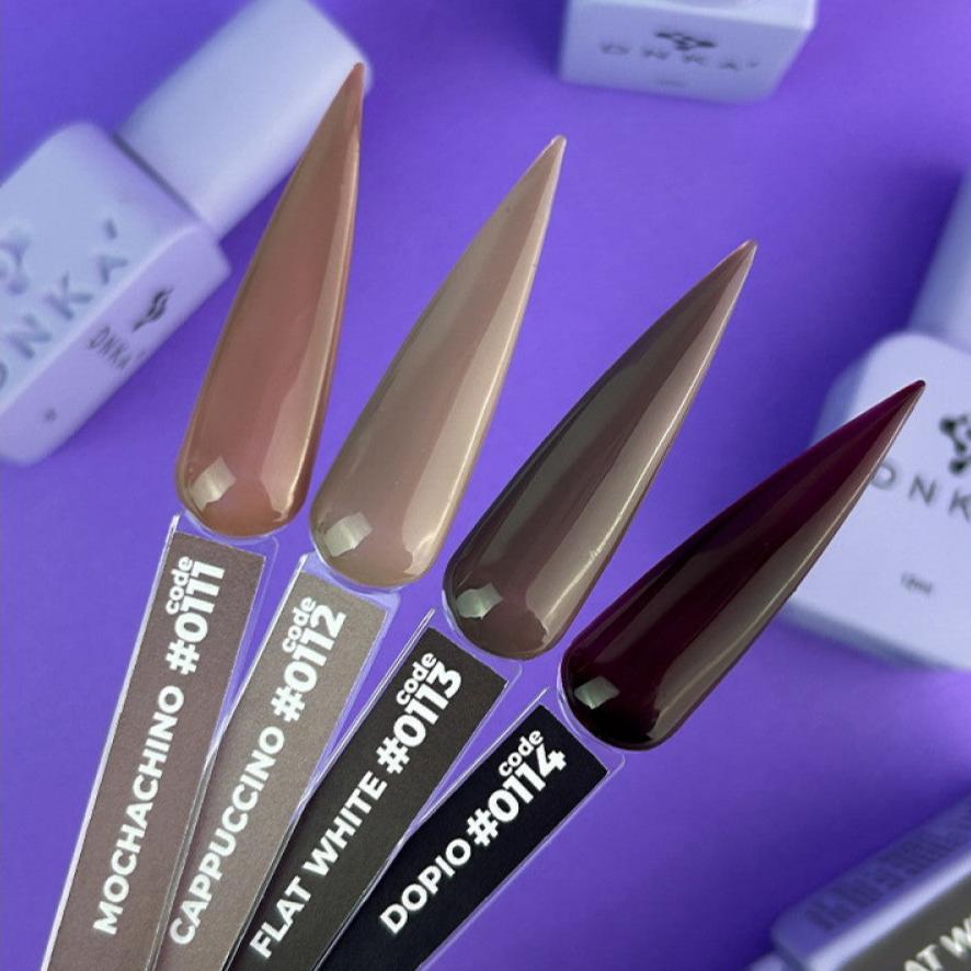 GEL POLISH COLOR #0112 CAPPUCCINO 12ml - DNKa™