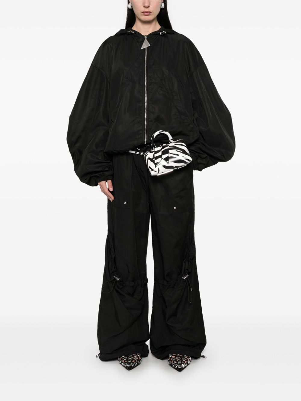 The Attico Women Bomber Jacket With Hood