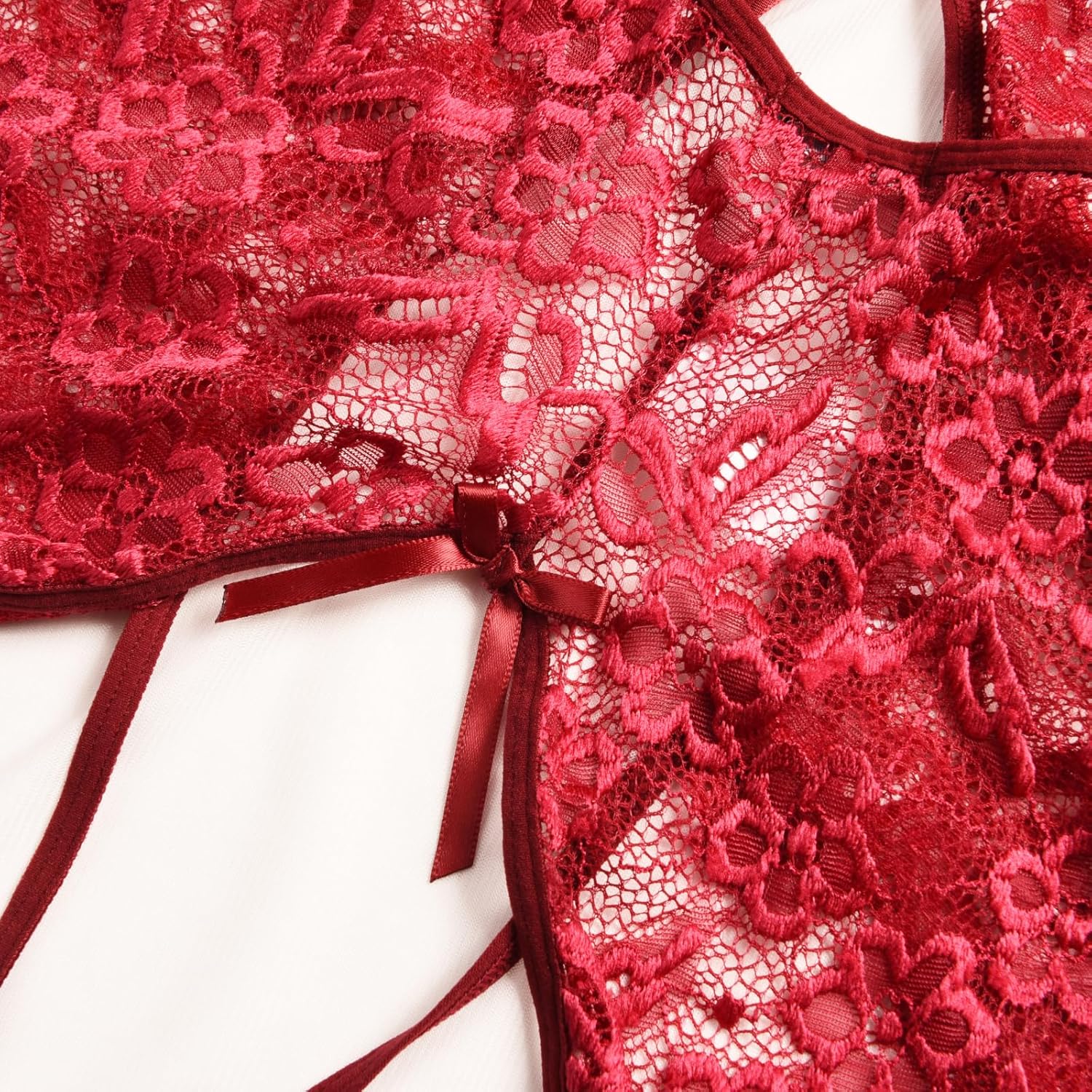 Ababoon Women One Piece Lingerie Lace Sexy Baby Dolls Teddy Sleepwear