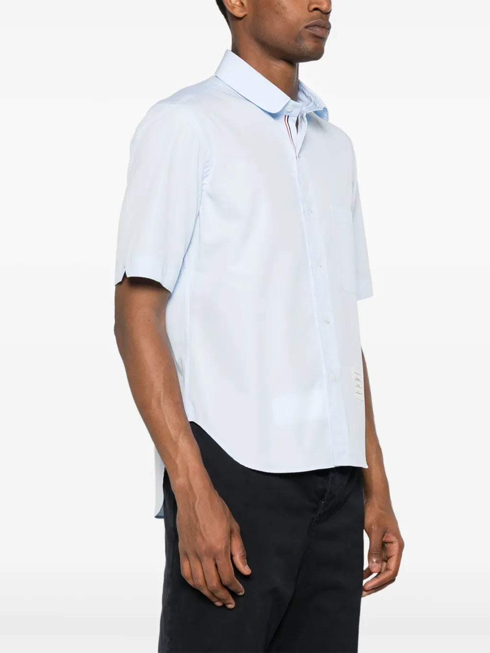 Thom Browne Men Short-Sleeved Shirt