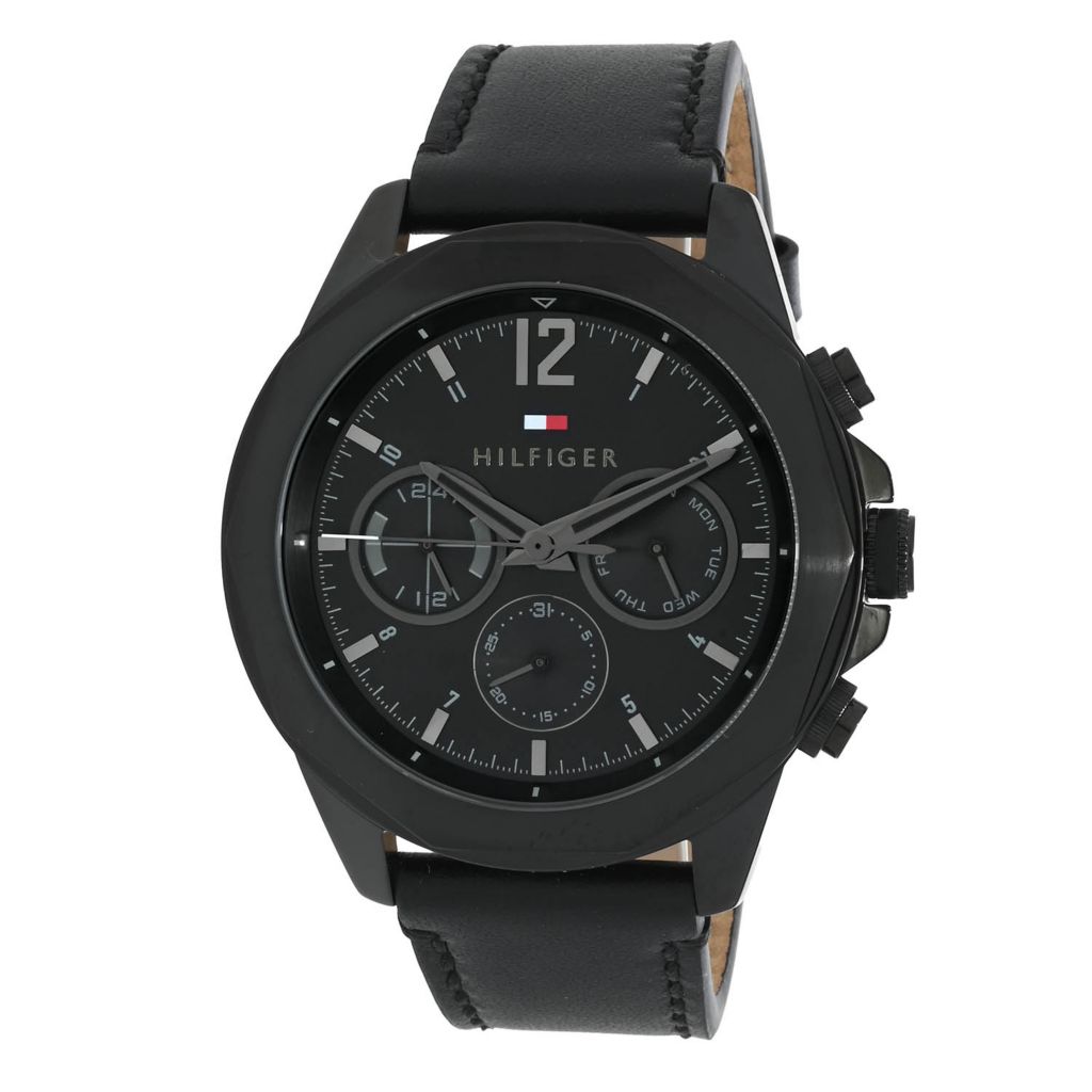 Tommy Hilfiger 46mm Lars Quartz Multifunction Strap Watch by Steals