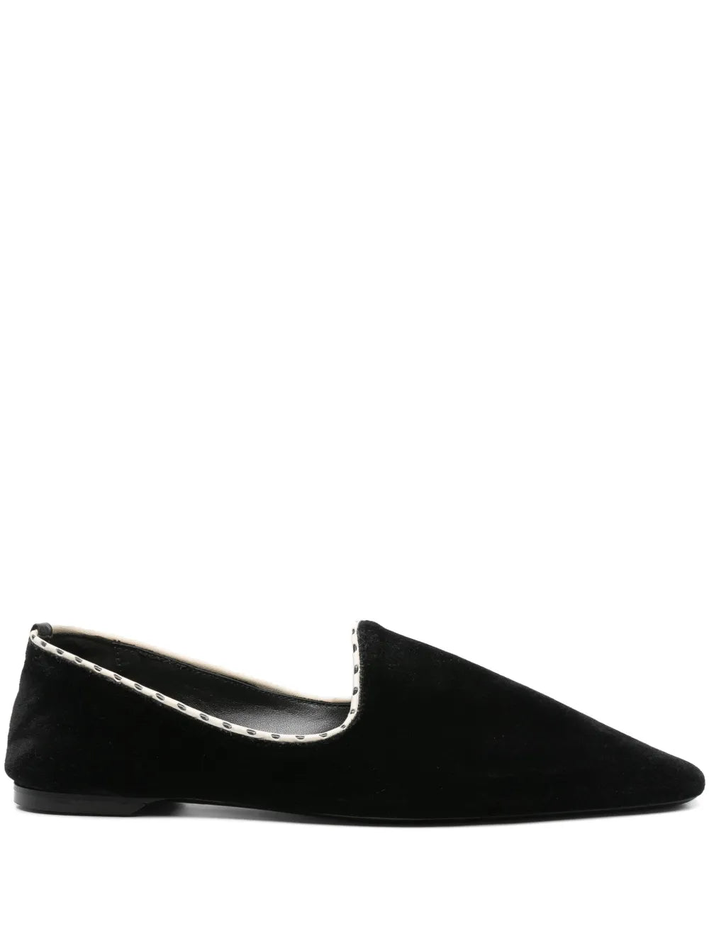 Toteme Women Velvet Ballerinas