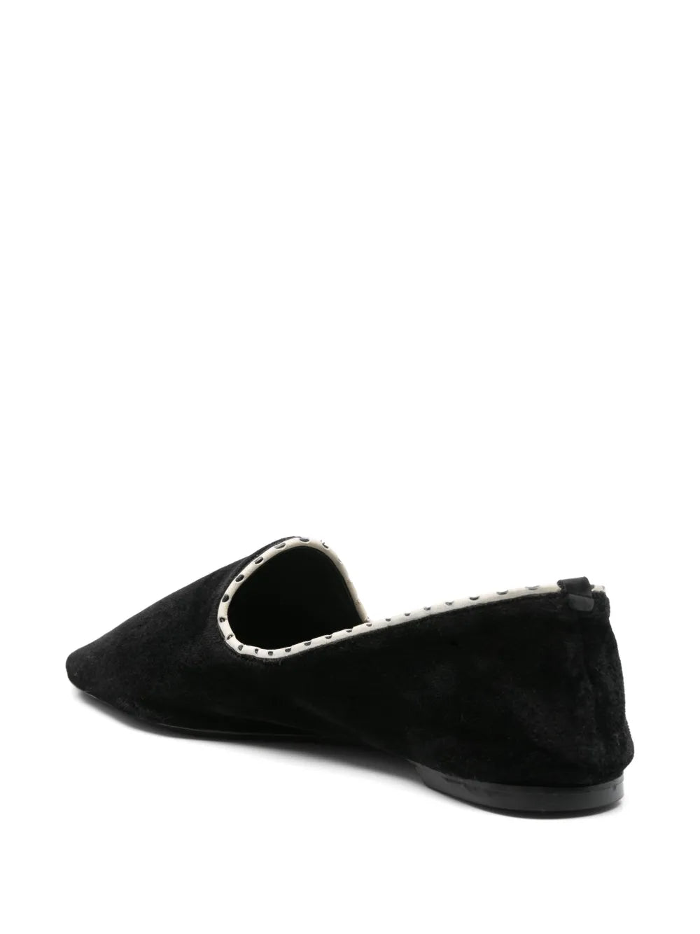 Toteme Women Velvet Ballerinas