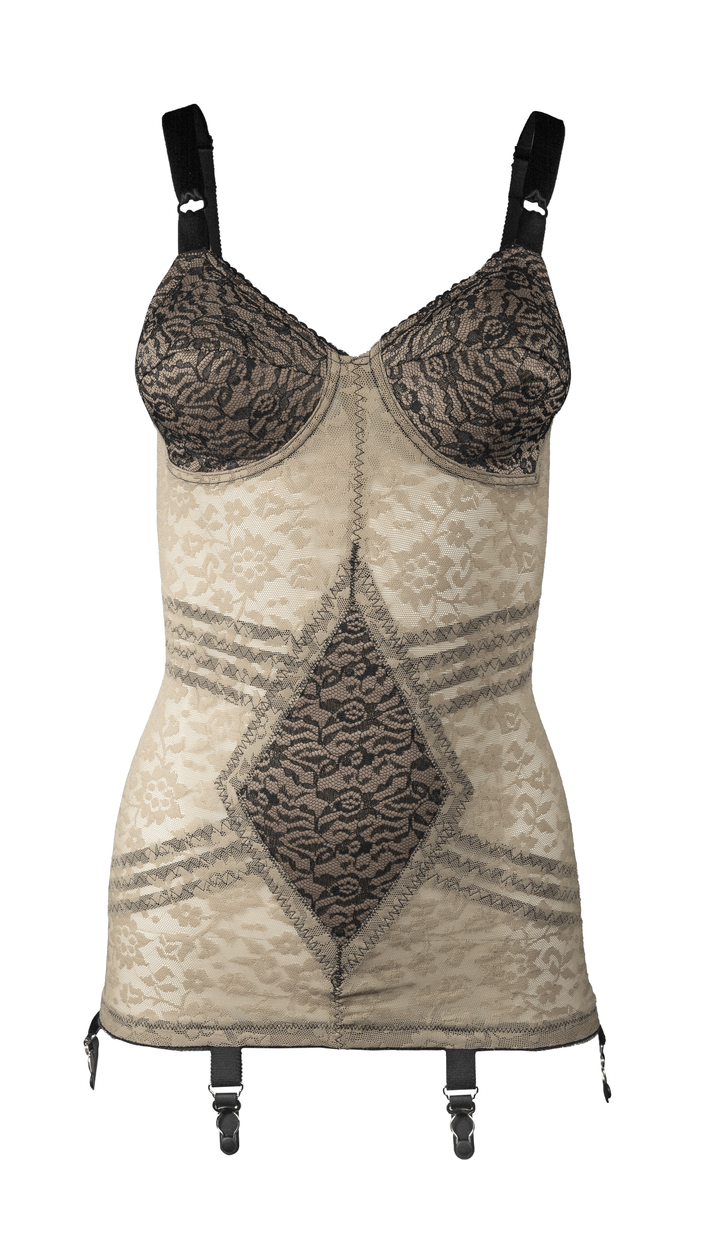 Style 9357 | Body Briefer Extra Firm Shaping - Mocha/Black