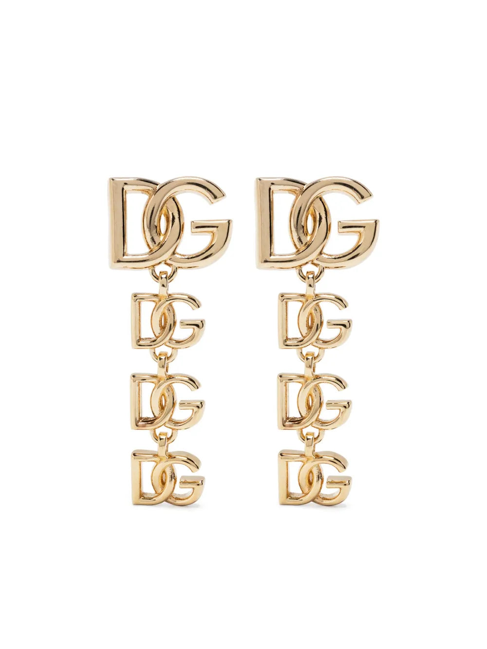 Dolce & Gabbana Women Logo Drop Earrings