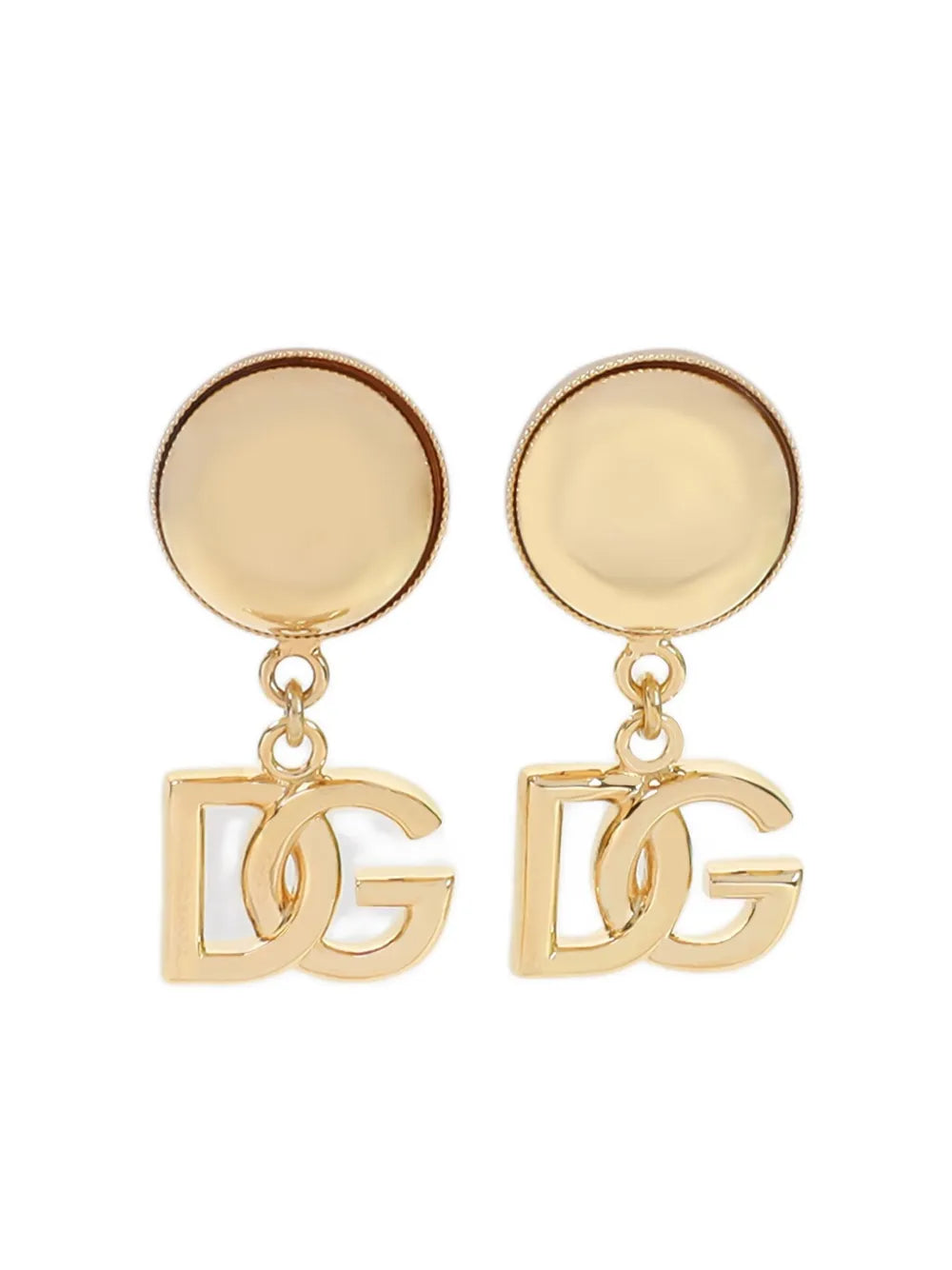 Dolce & Gabbana Women Logo Pendant Earrings