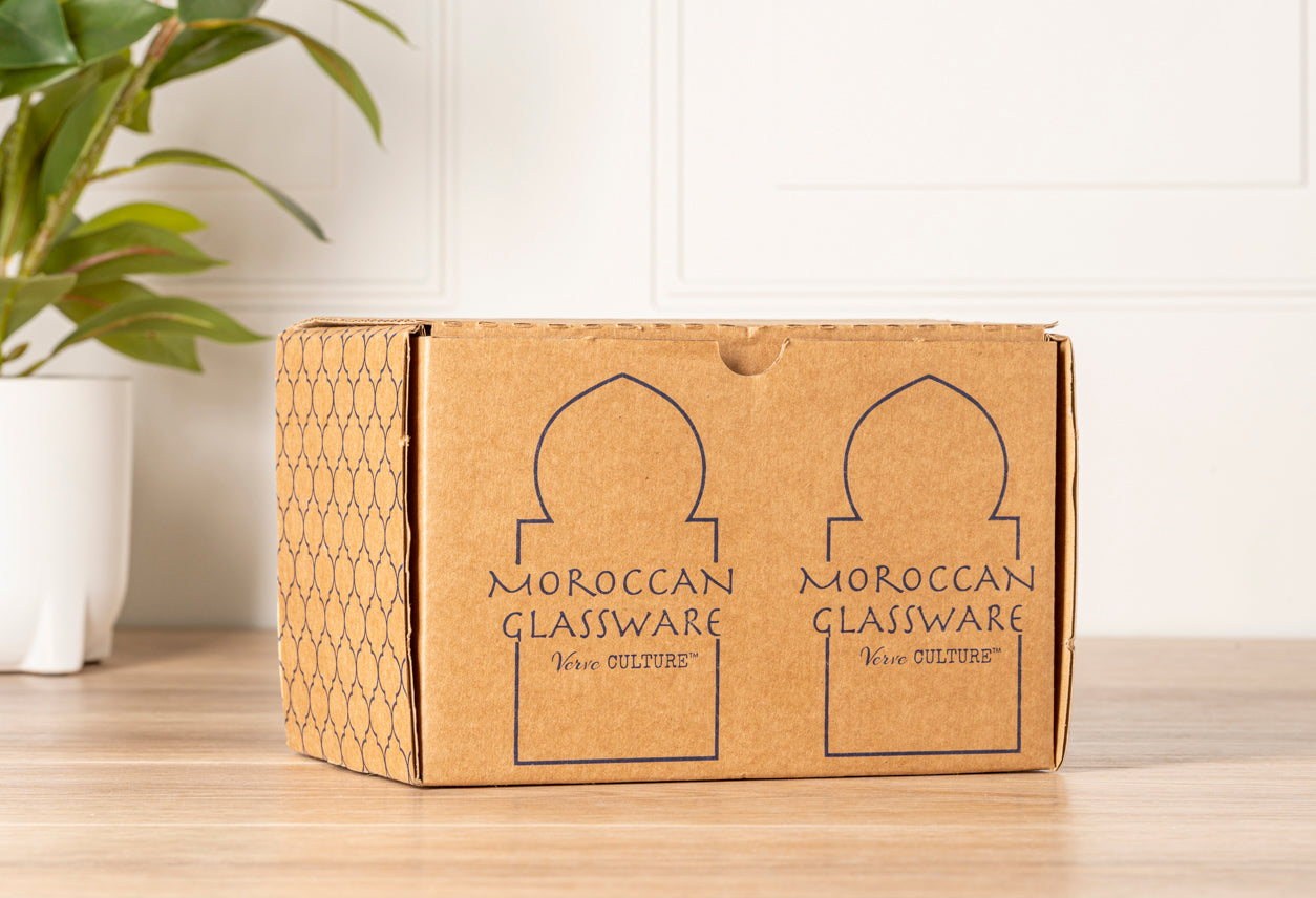 Moroccan Cone Champagne Glasses-Set of 6 by Verve Culture