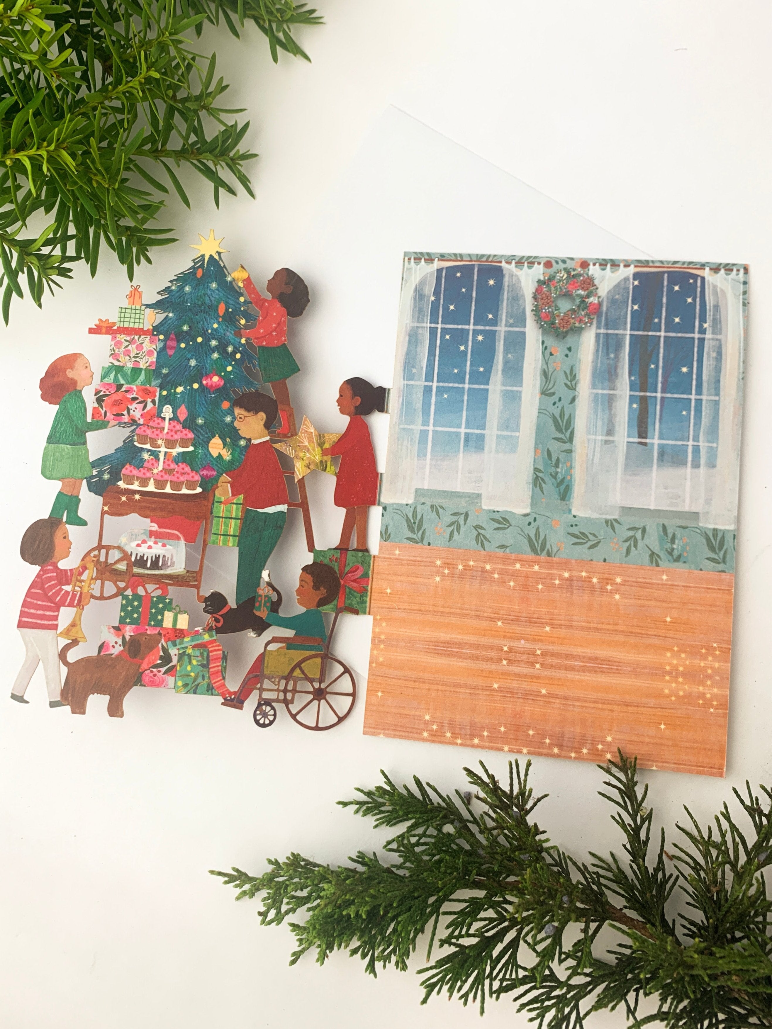 A Christmas Party Lasercut Card