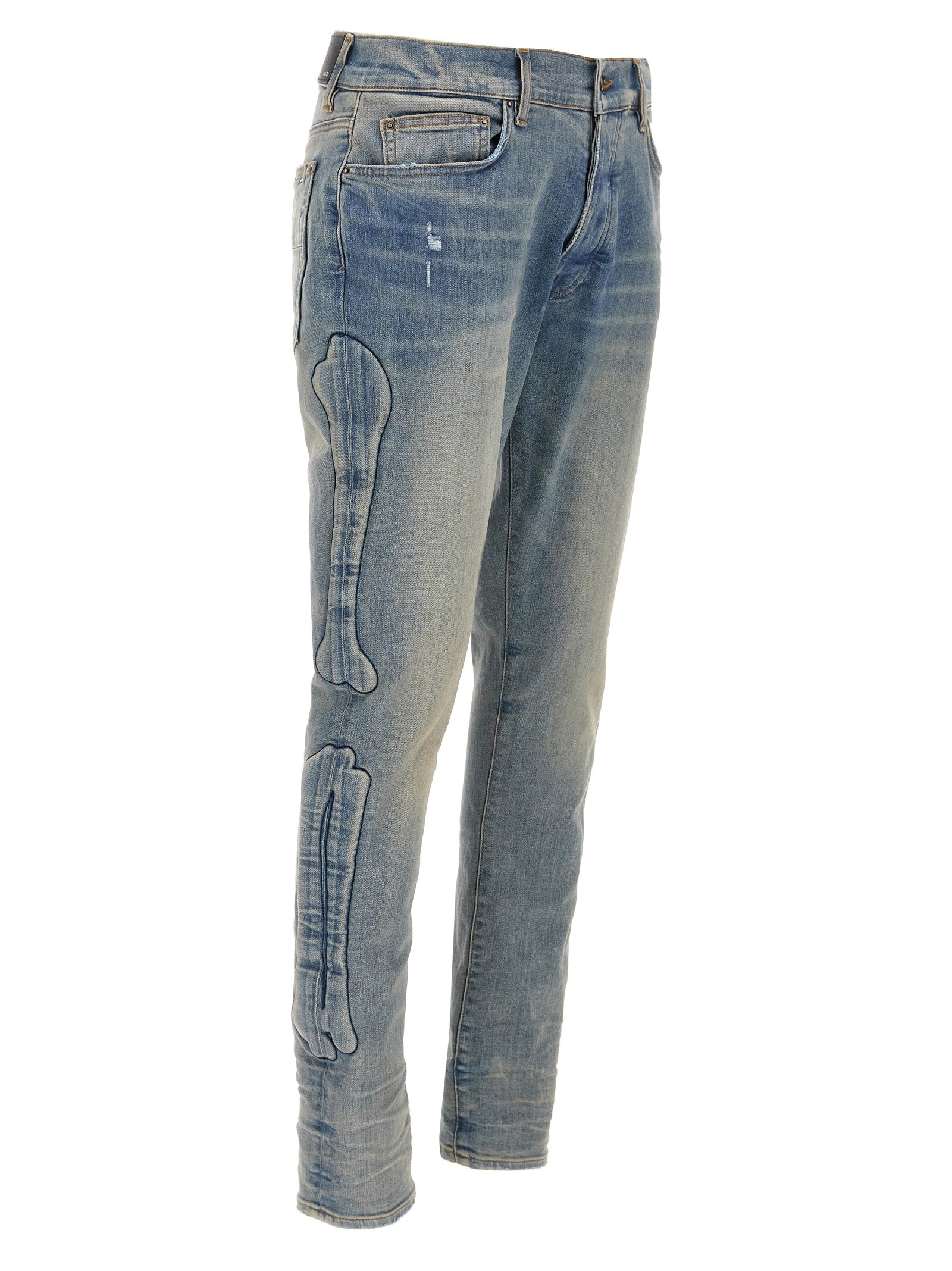 Amiri Men '3D Bones' Jeans