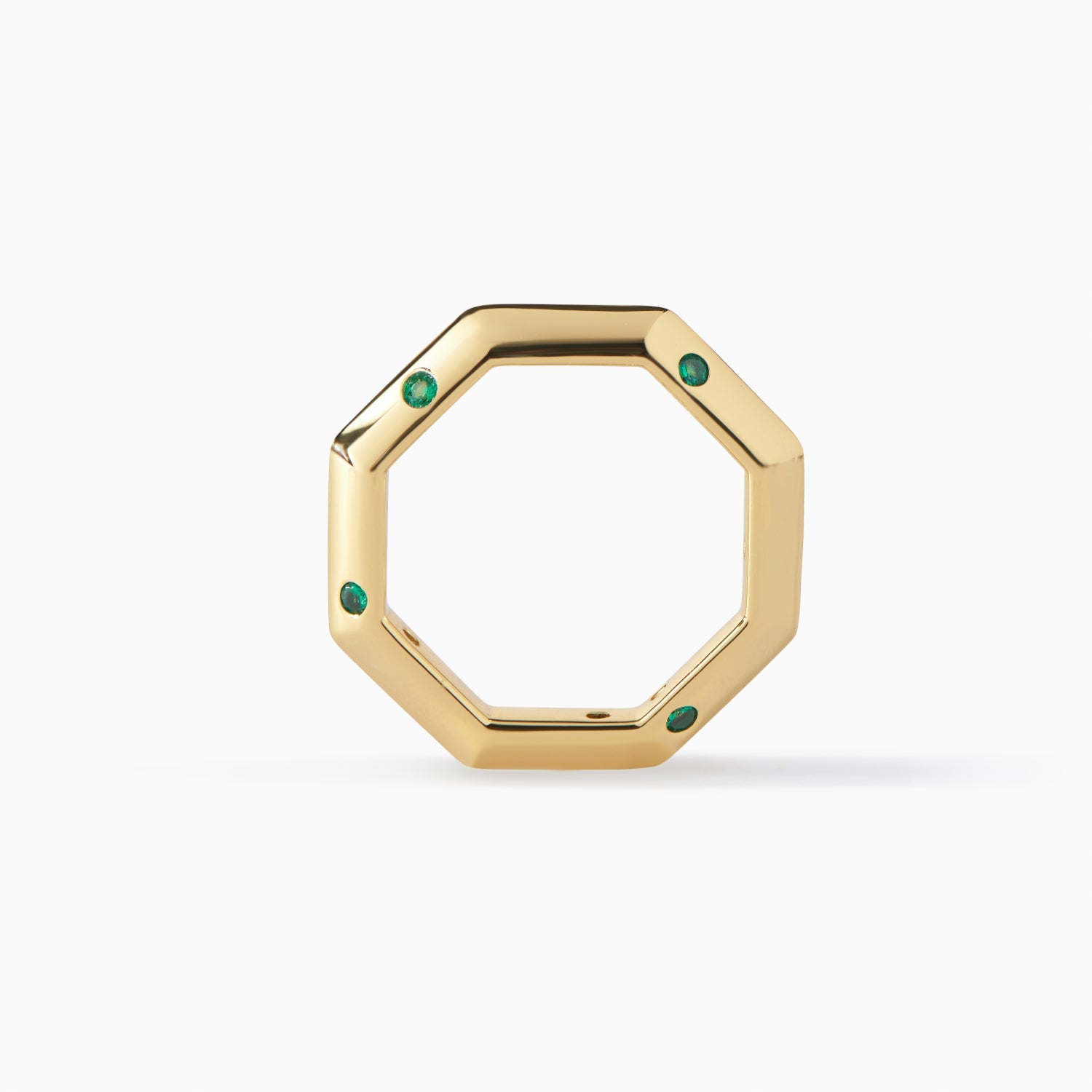 The Athena Double-Sided Burnish Ring by Ora Ana