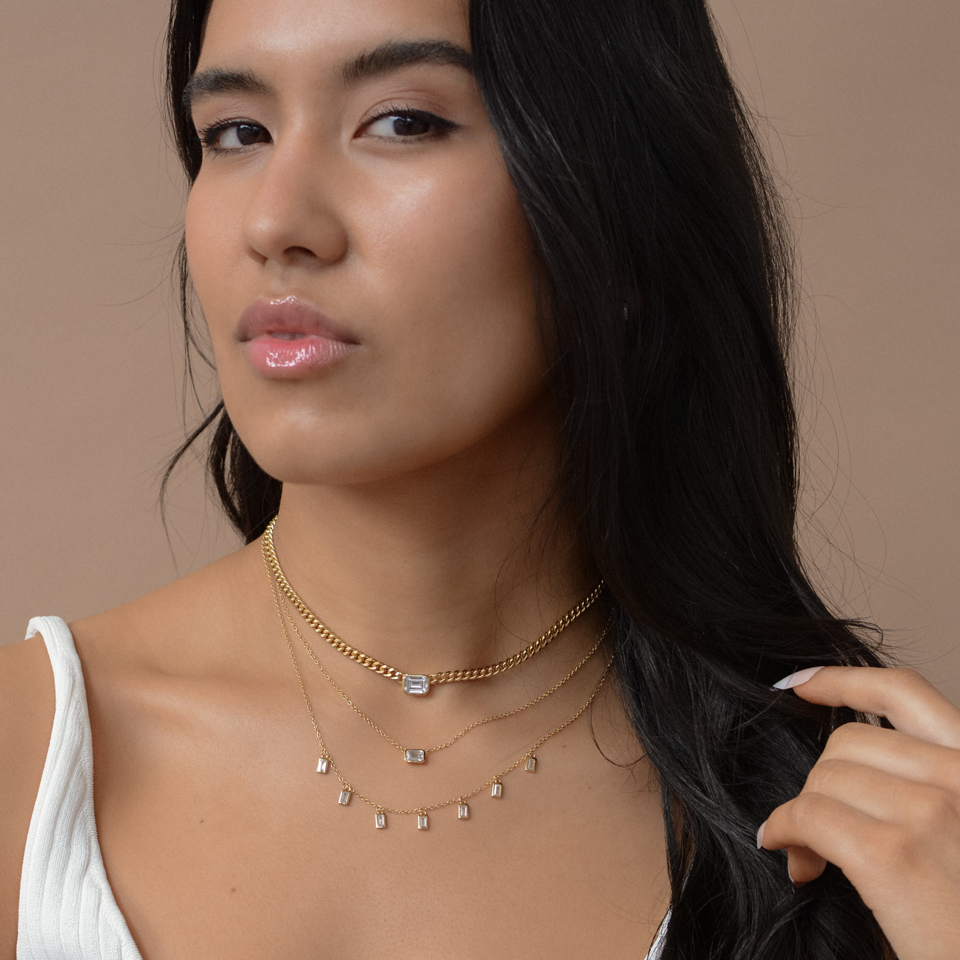 Vienna Necklace w CZ