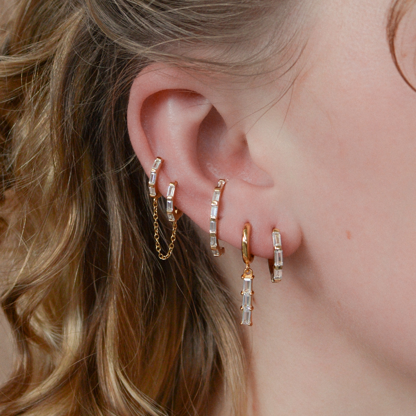 St Moritz Small Hoop Earrings