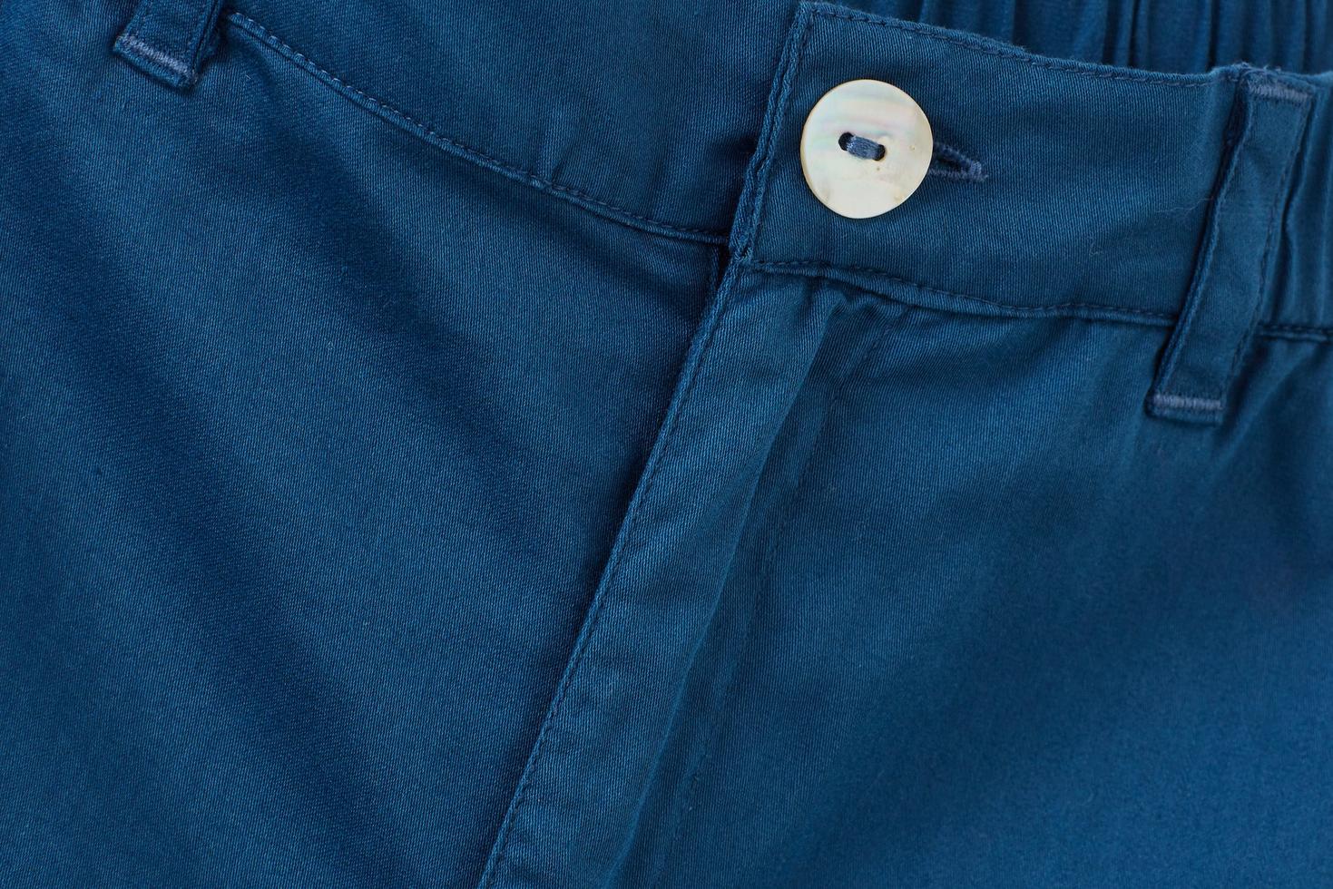 Baby Organic Cotton Woven Bermuda Shorts - Navy Blue