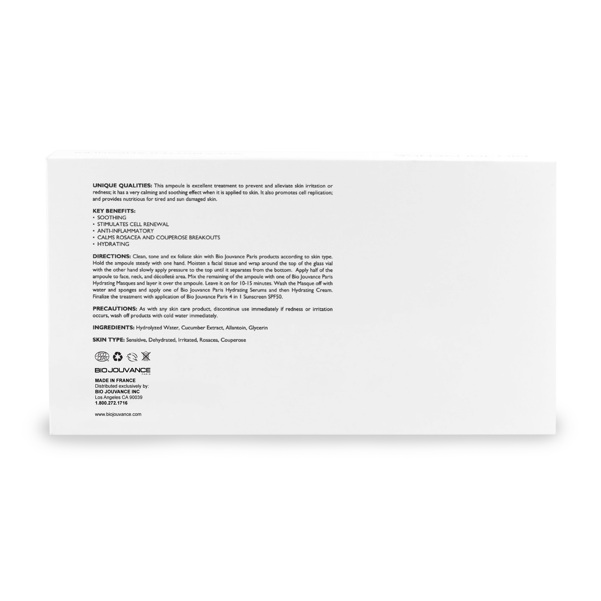 Allantoin & Cucumber Ampoules