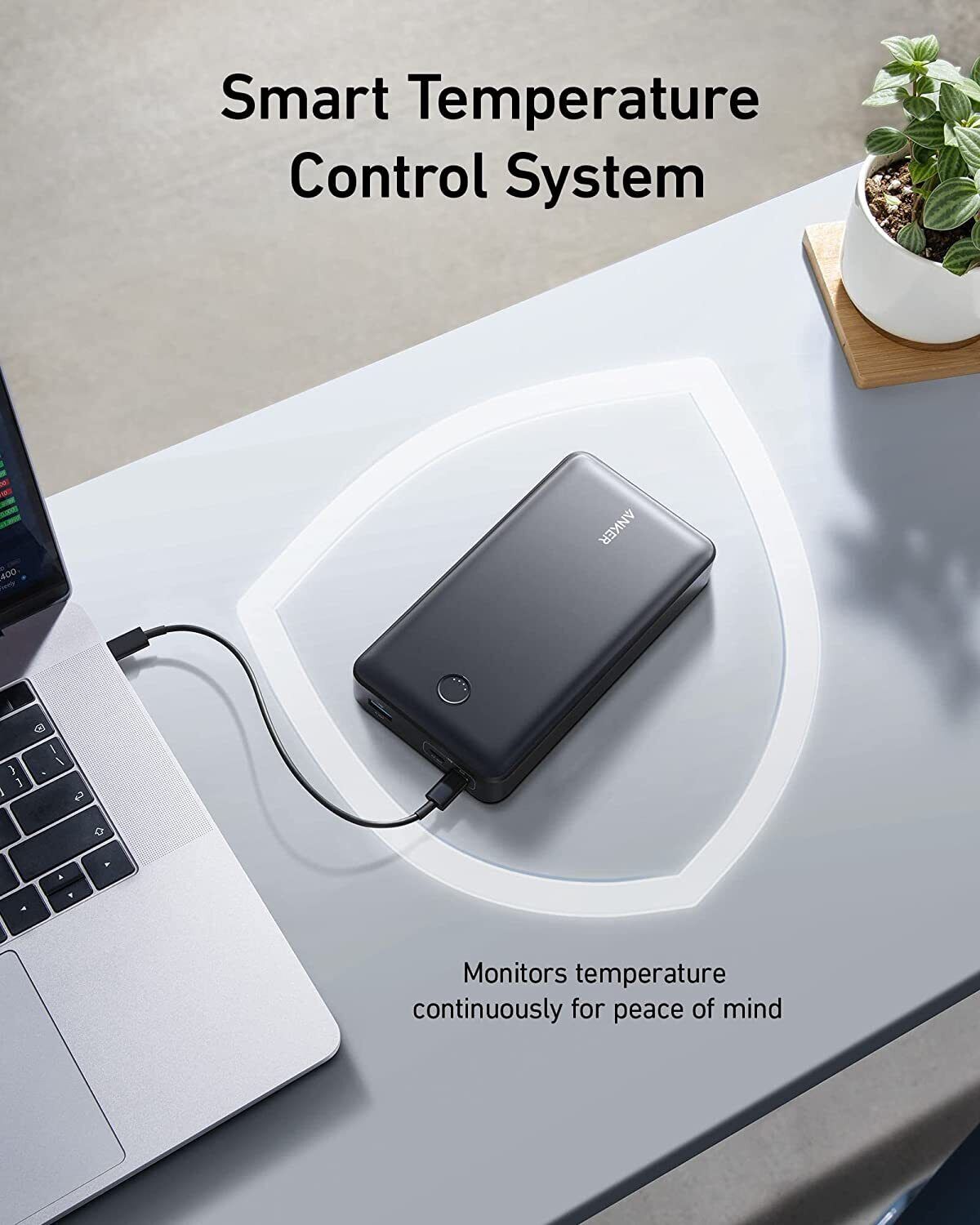 Anker PowerCore 24K 65 W High-Speed Power Bank 24 000 mAh
