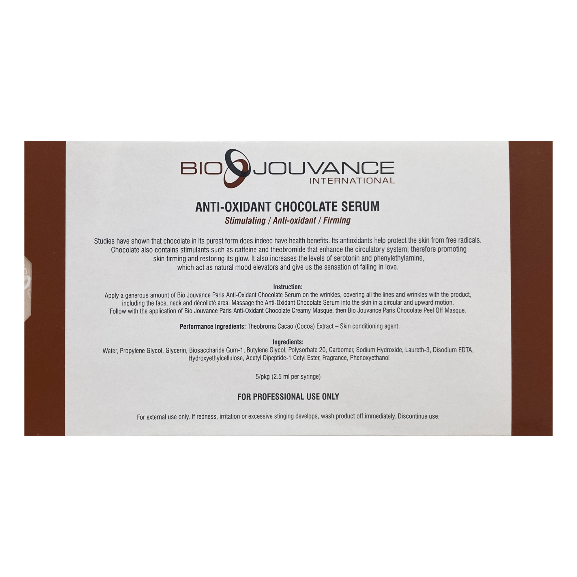 Antioxidant Chocolate Ampoules