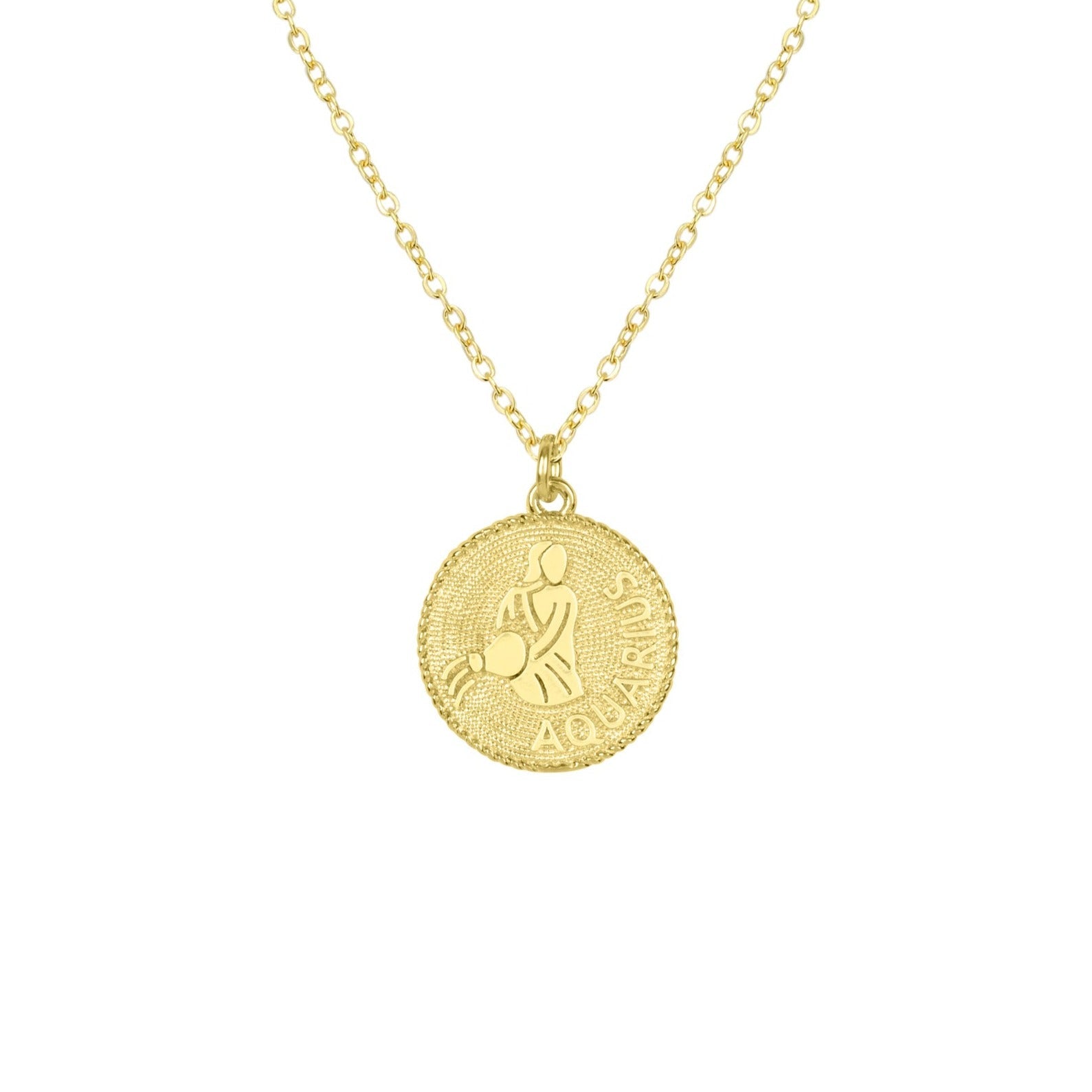 Aquarius Zodiac Necklace