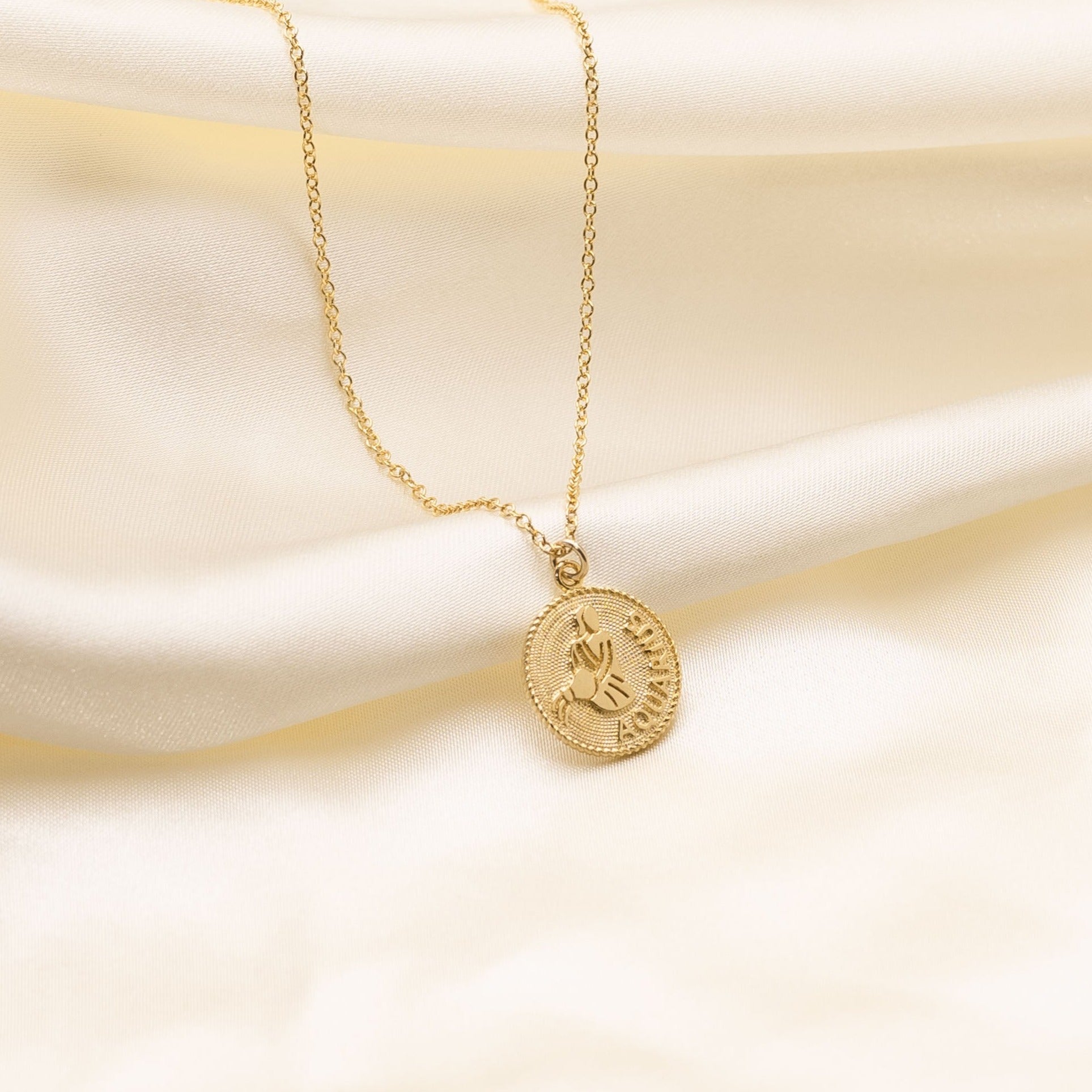 Aquarius Zodiac Necklace