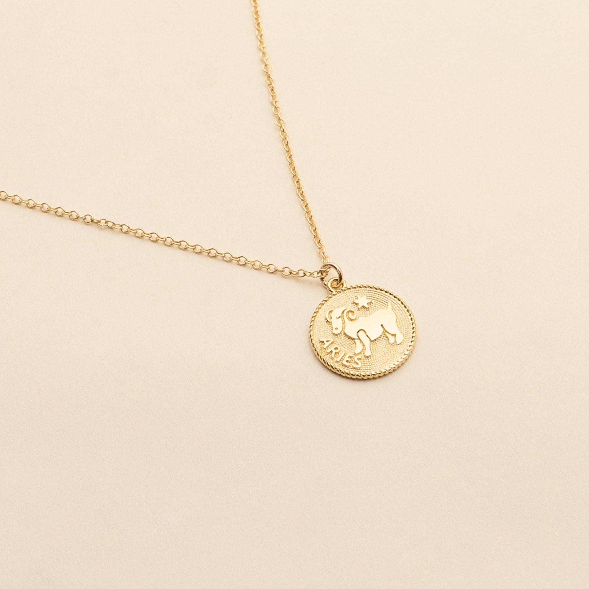 Aries Zodiac Necklace