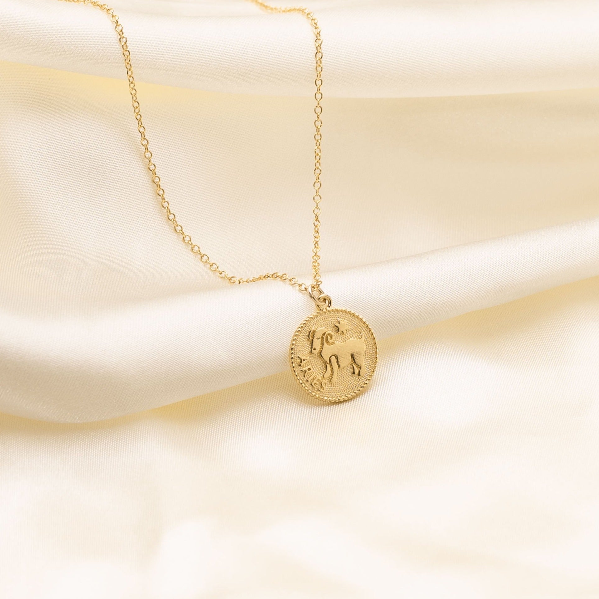 Aries Zodiac Necklace