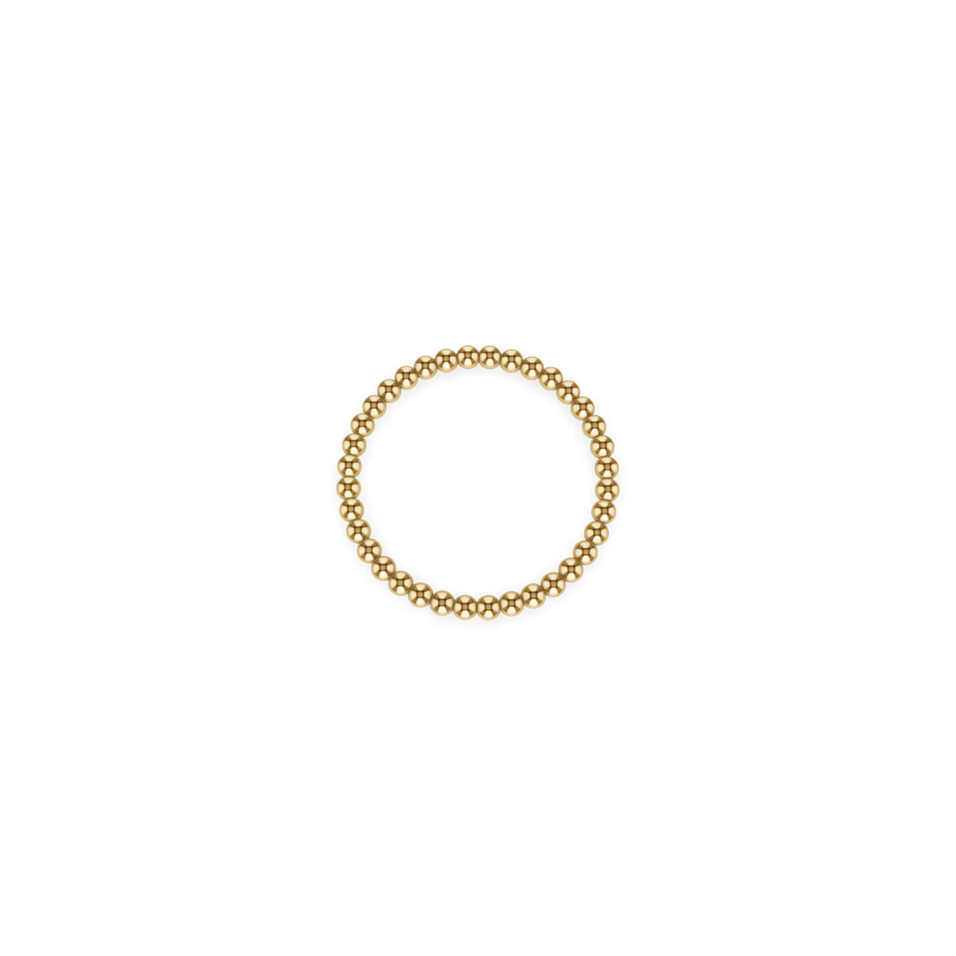 2MM Gold Ball Ring