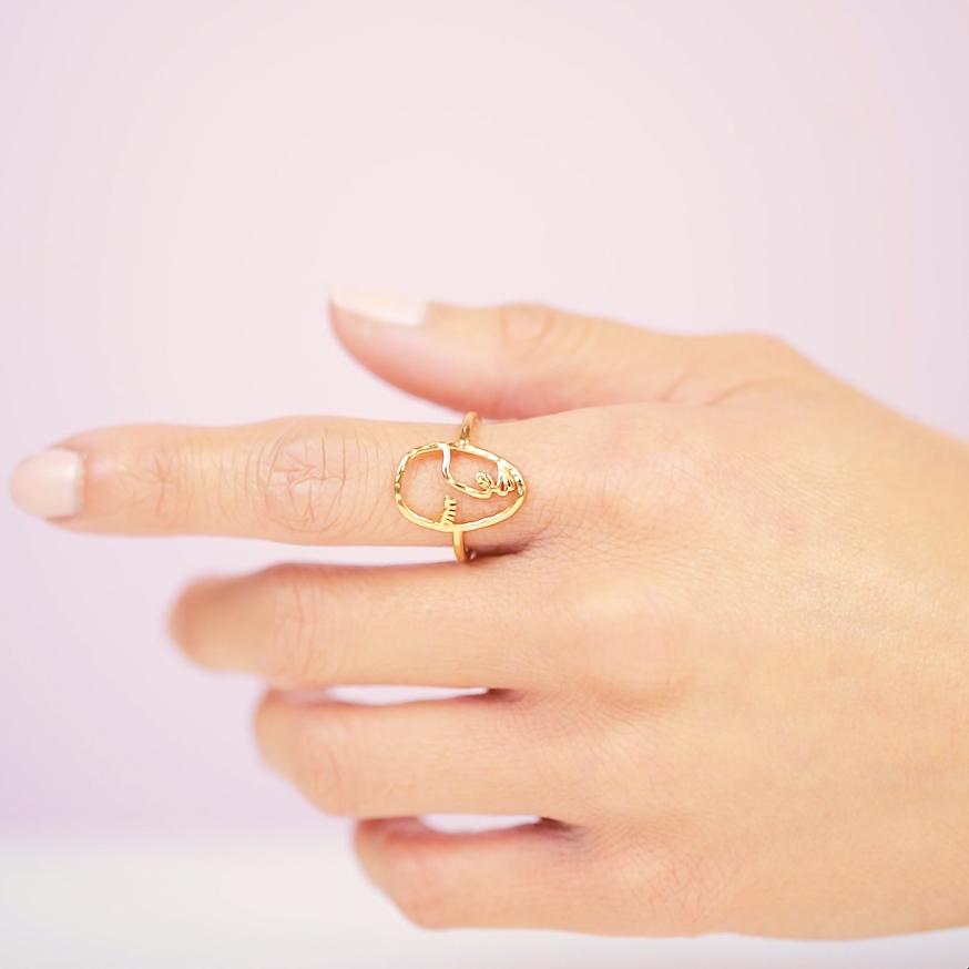 Artist Face Ring