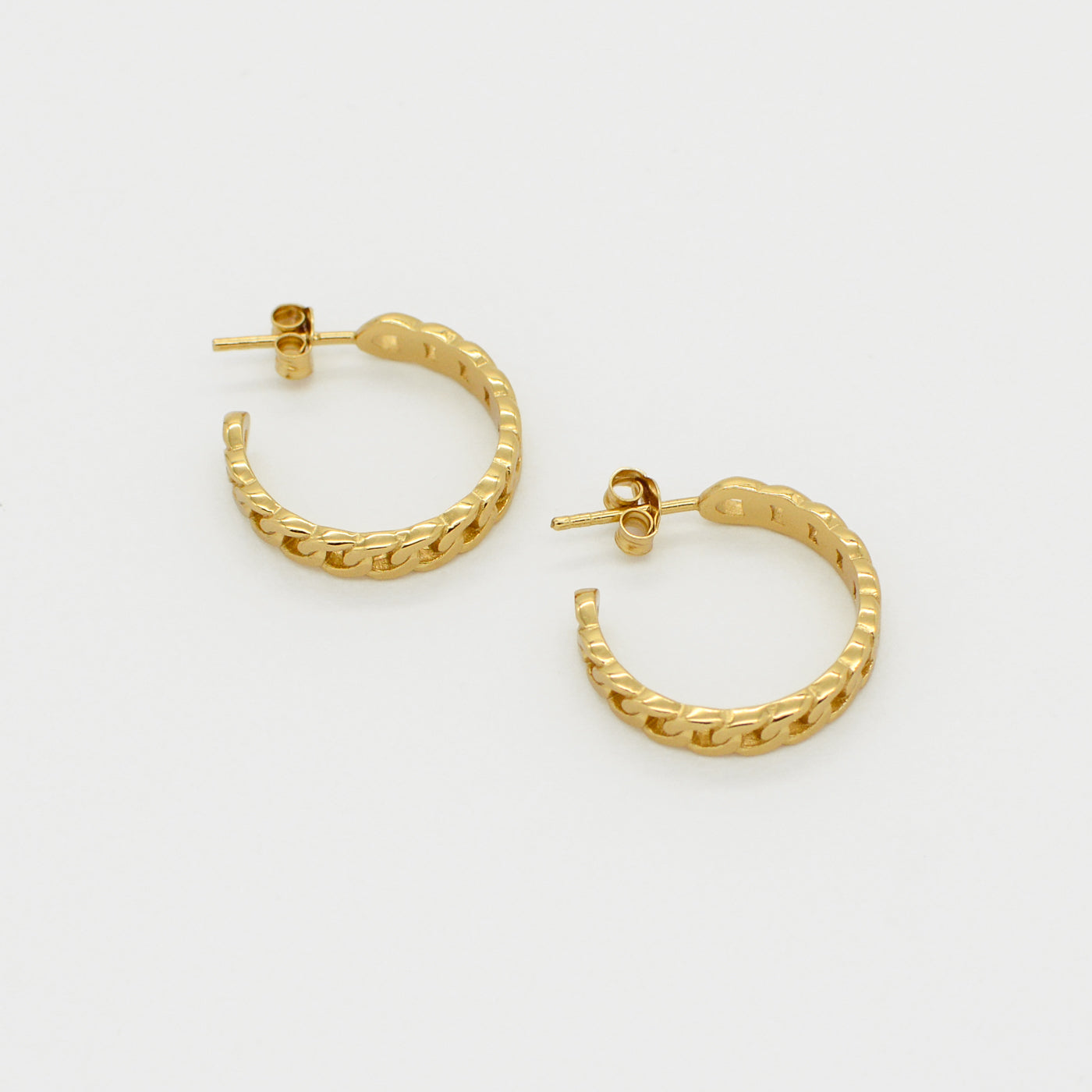 Havana Medium Hoop Earrings