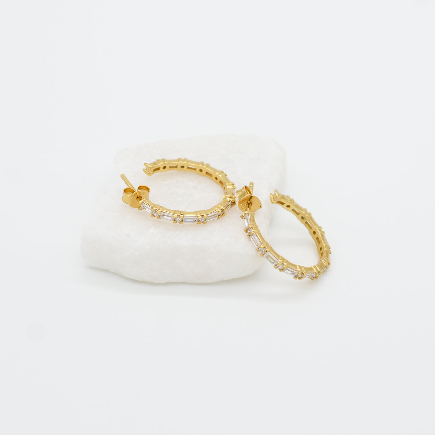 St Moritz Medium Hoops