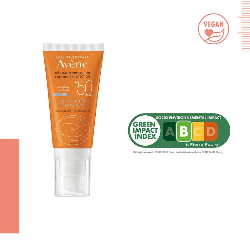 Avene Solaire SPF 50 Anti-Aging Sunscreen 50 ml