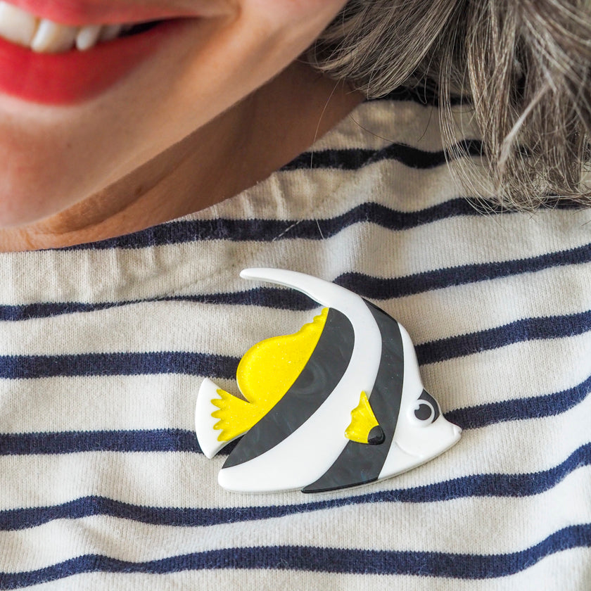 Bannerfish Brooch GIFT With PURCHASE by Erstwilder