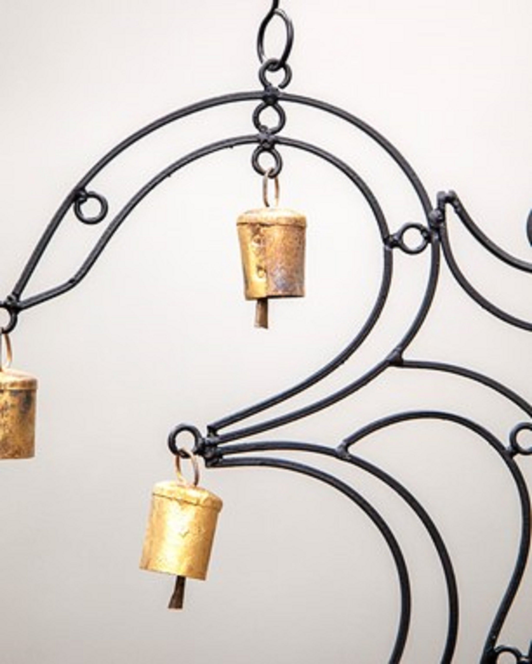 OM Brass chime with 9 brass bells by OMSutra