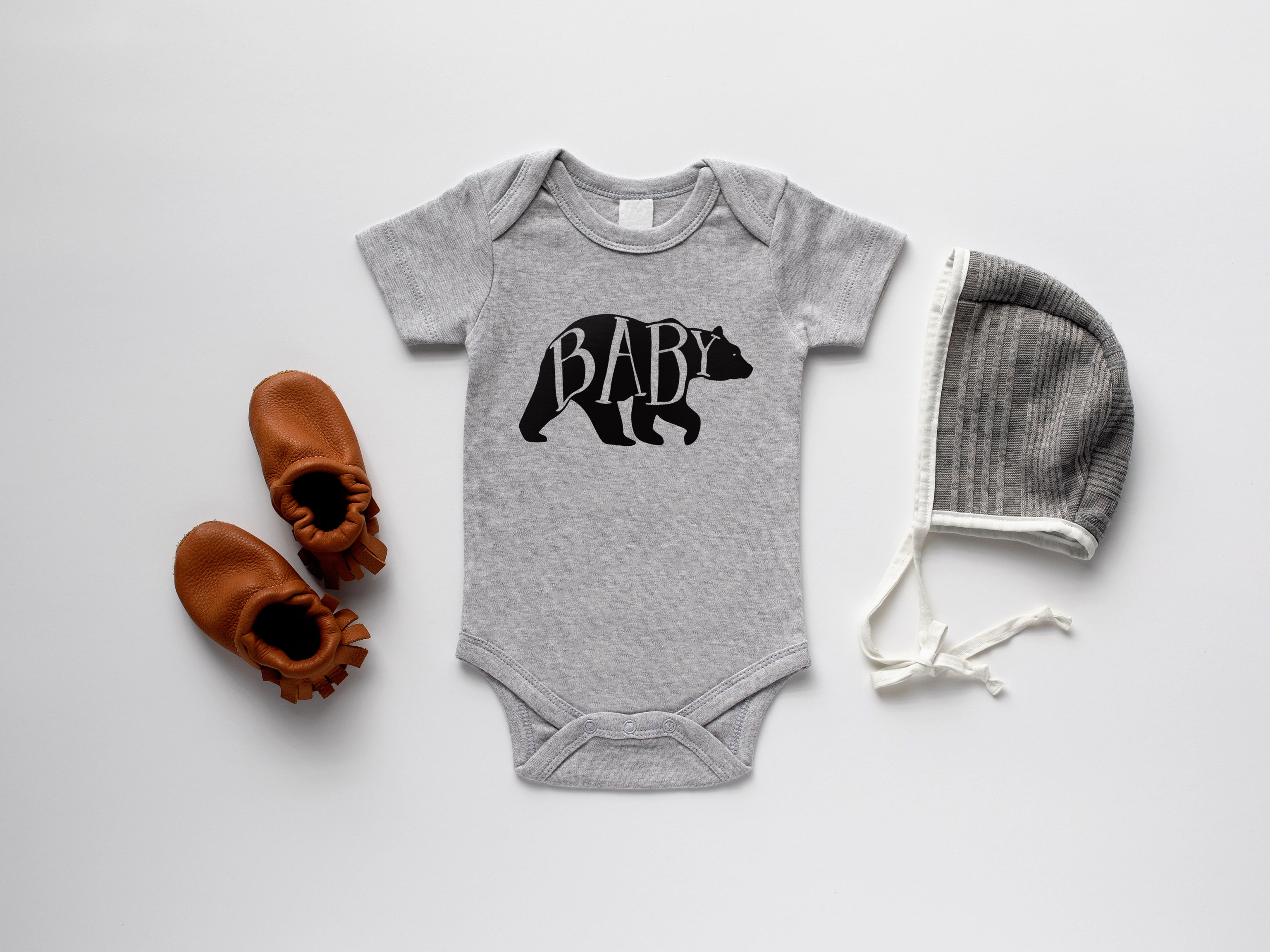 Baby Bear Organic Bodysuit
