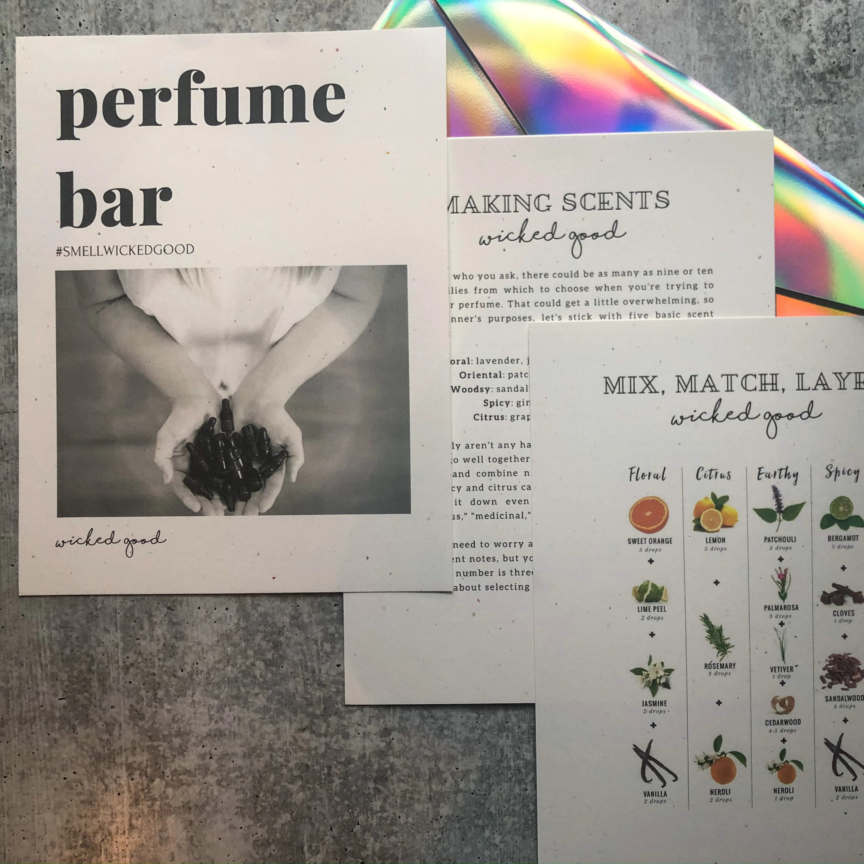 Fragrance Bar Kit: Multi-Person (for Groups of 2+) | Wicked Good