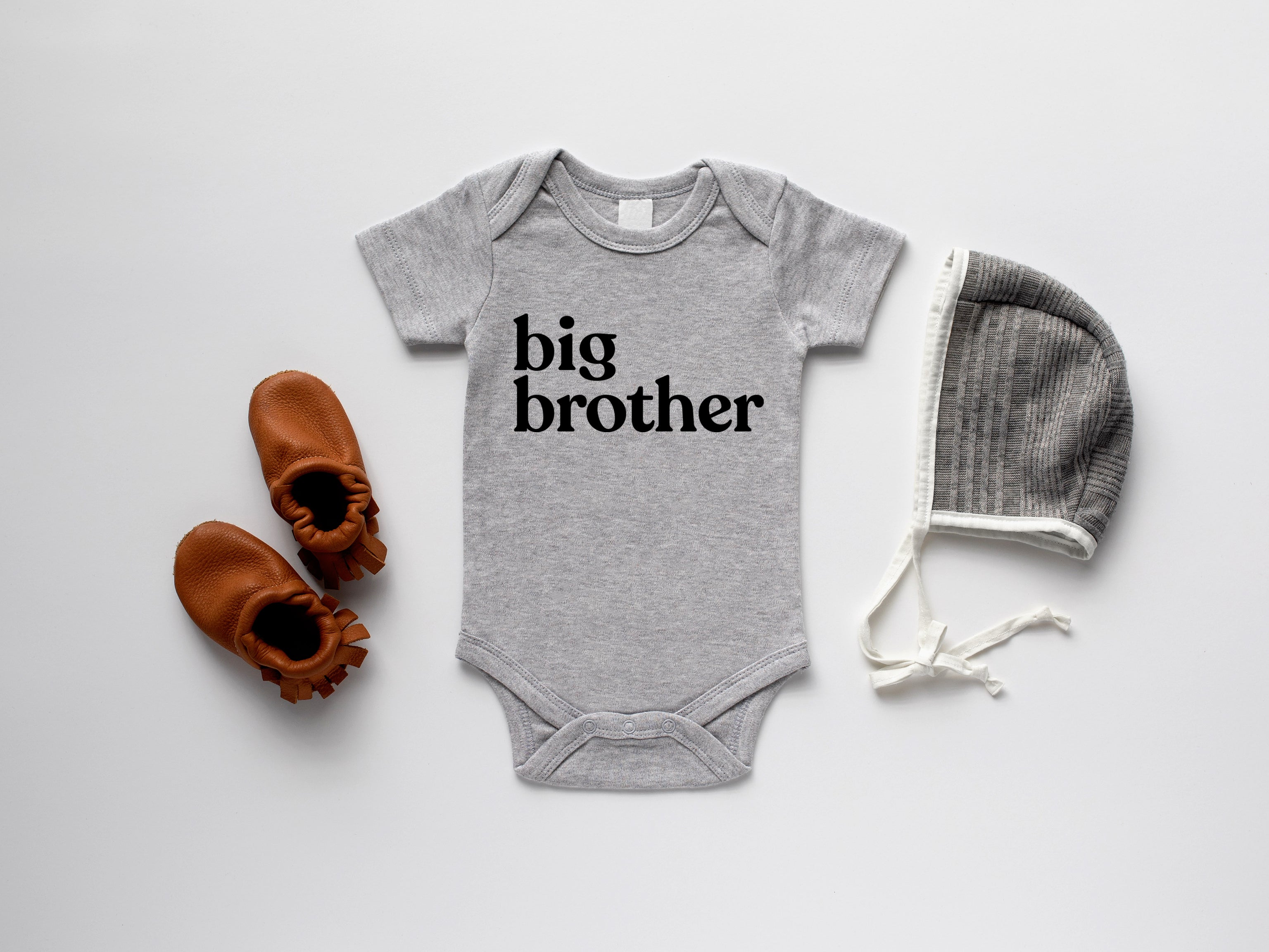 Big Brother Organic Baby Bodysuit