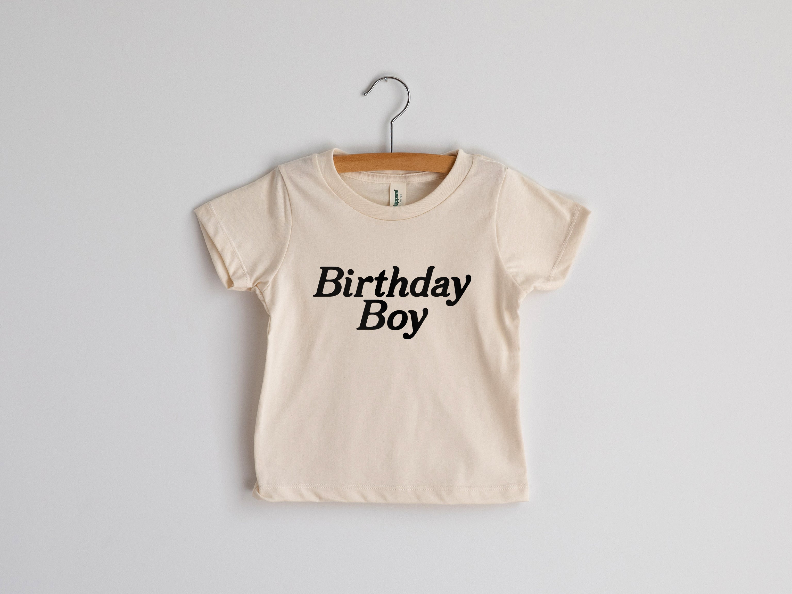 Birthday Boy Organic Kids Tee